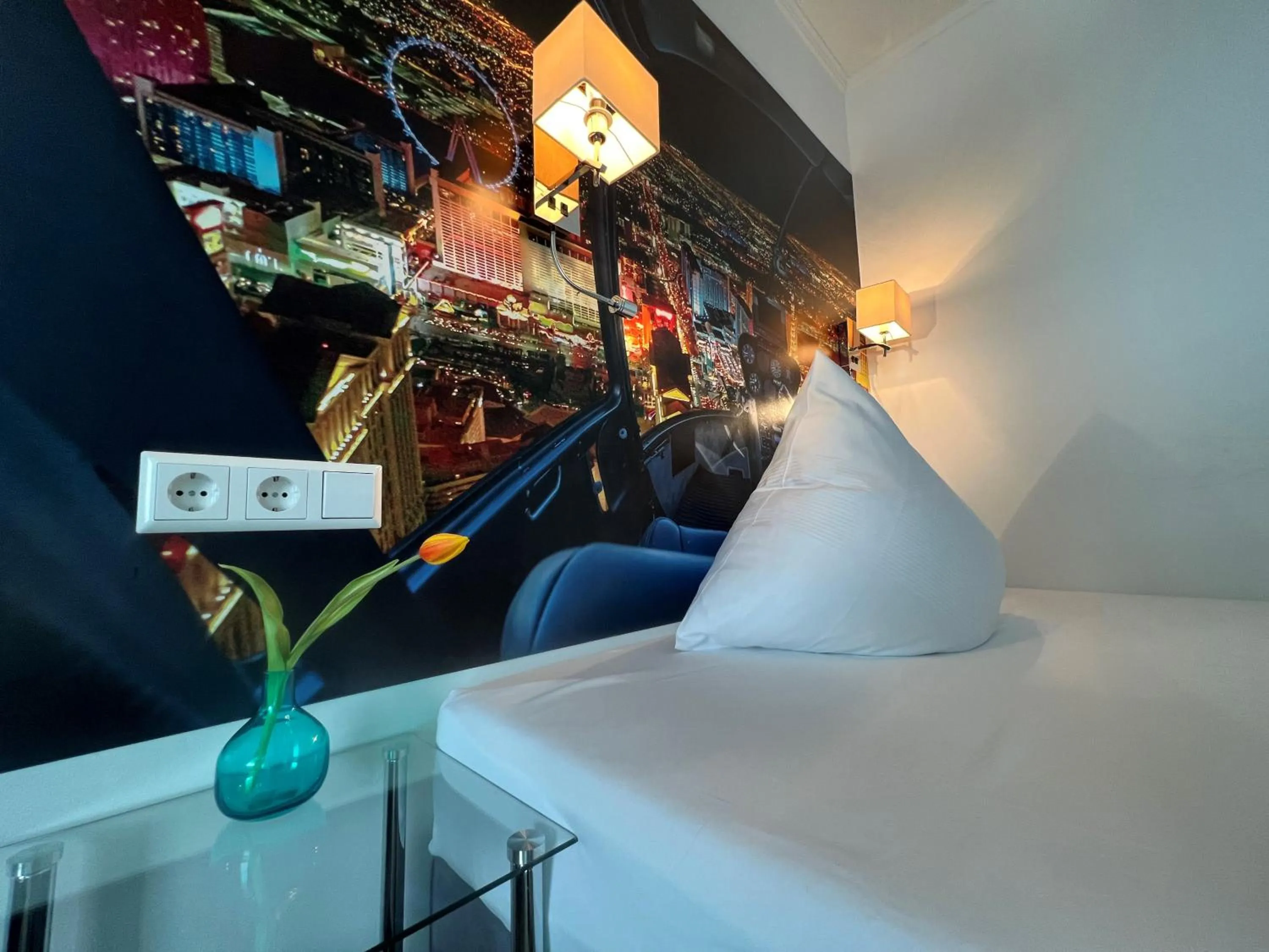 Bed in Hotel Bitzer Superior Backnang City