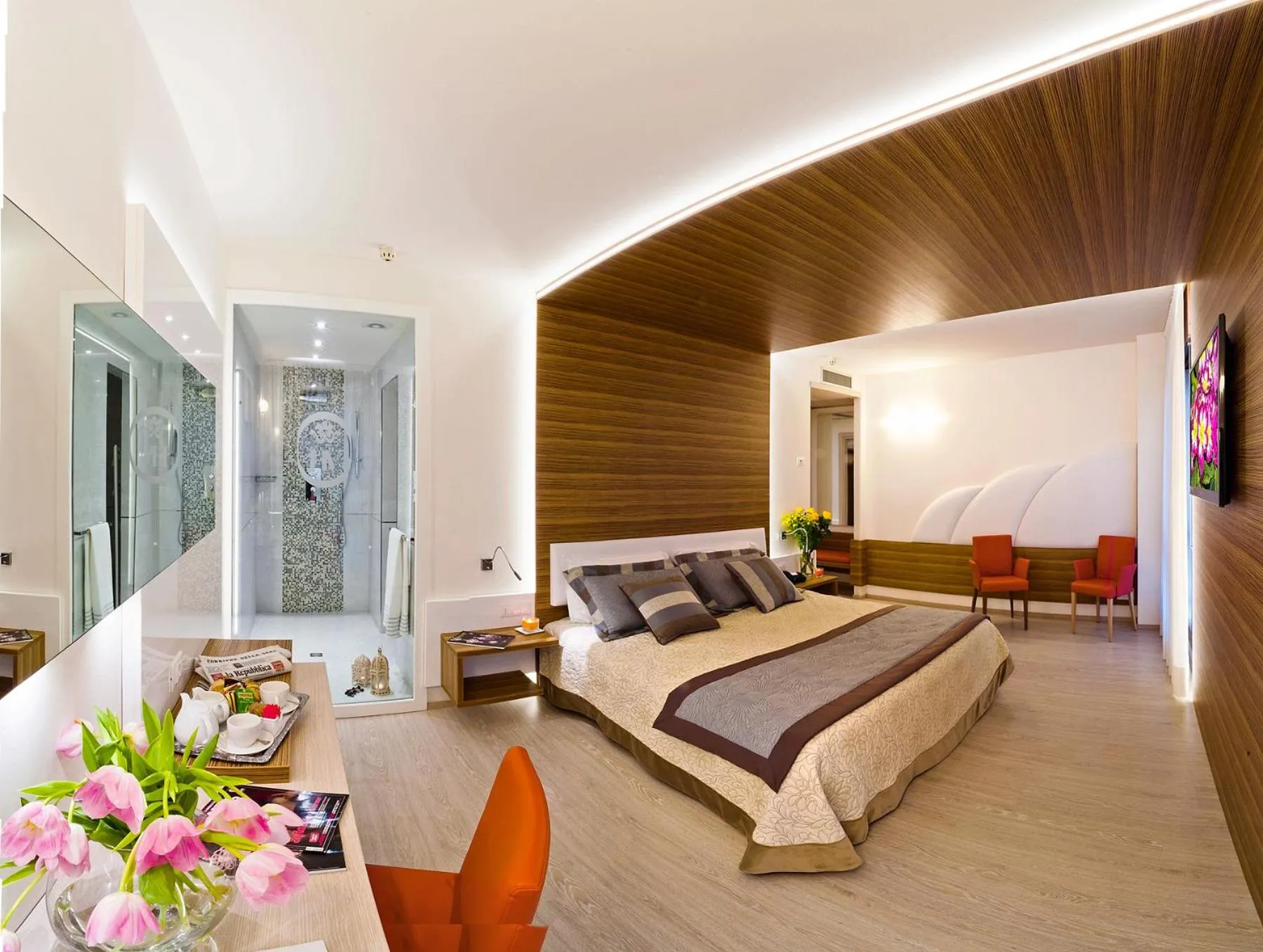 Bedroom, Bed in Hotel Victoria