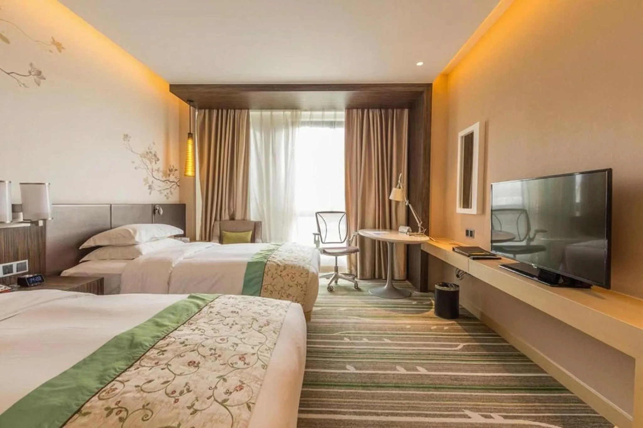 Photo of the whole room, Bed in Hilton Garden Inn Xi'an High-Tech Zone