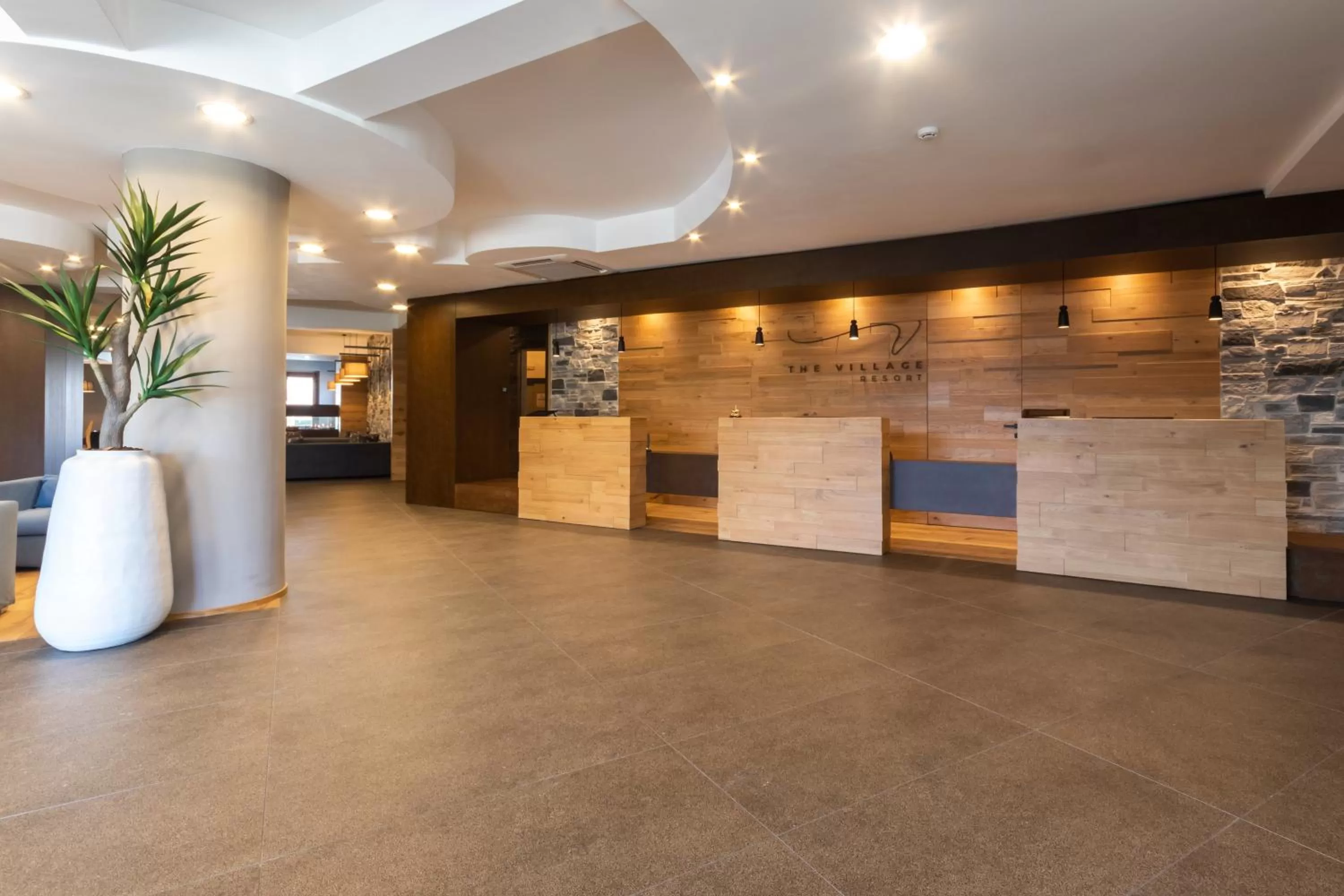 Lobby or reception in Sport Village Hotel & Spa