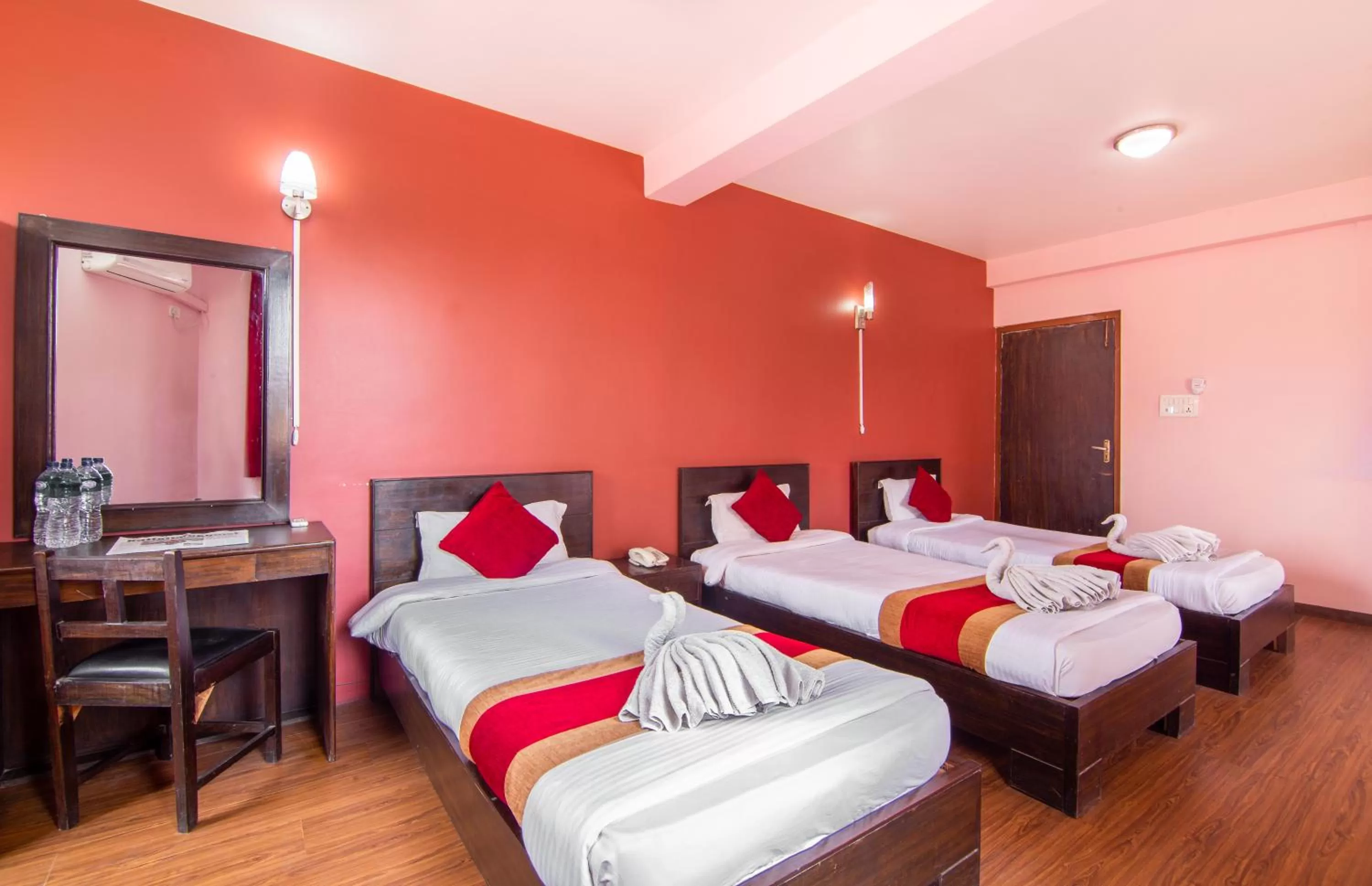 Bed in Hotel Family Home