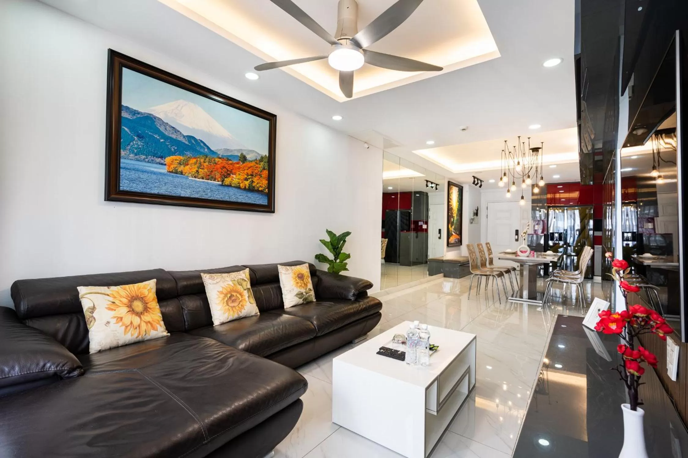 Living room, Seating Area in Convinia Apartment