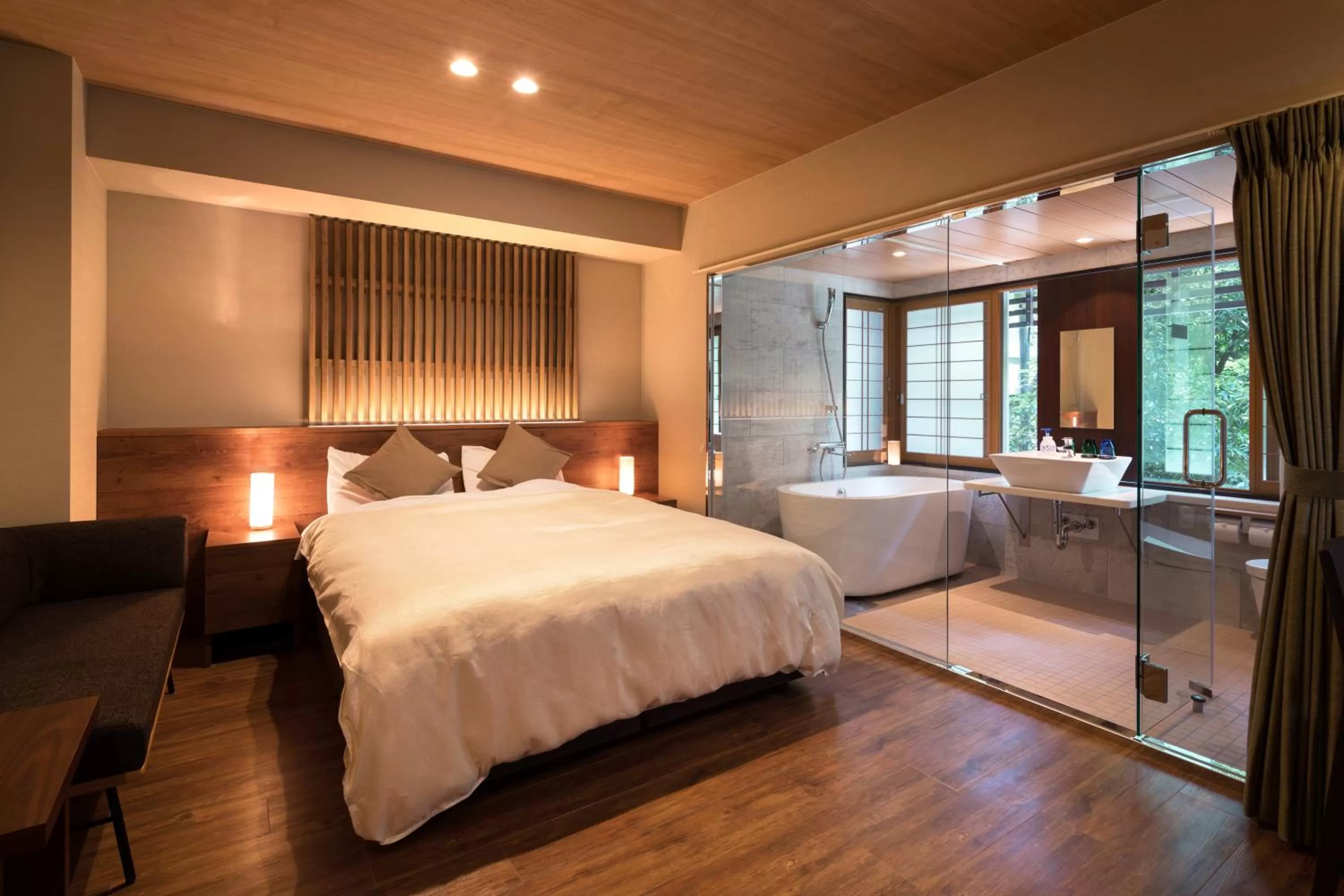 Photo of the whole room, Bed in Hotel Miyajima Villa