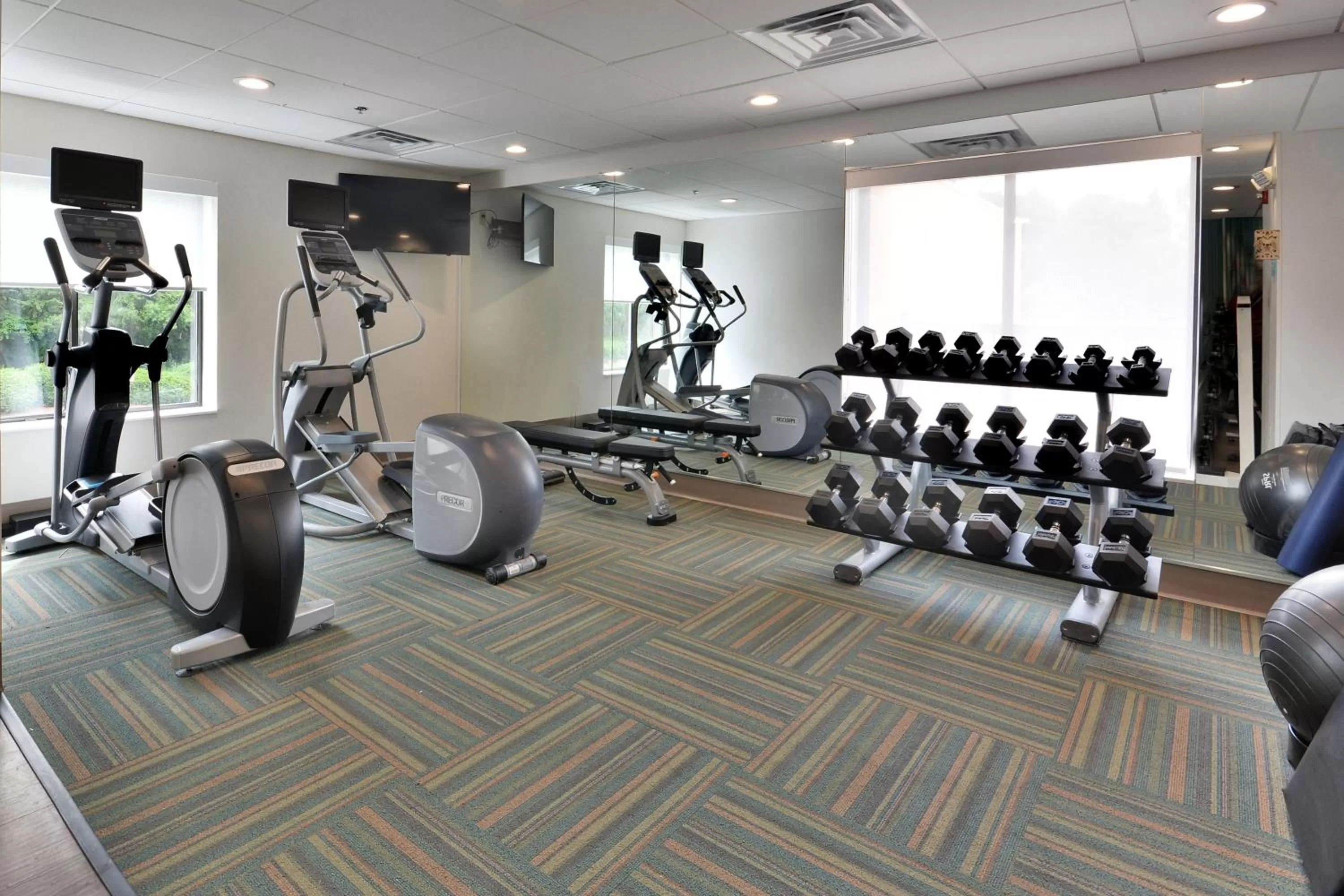 Fitness centre/facilities in Holiday Inn Express Raleigh-Durham Airport by IHG