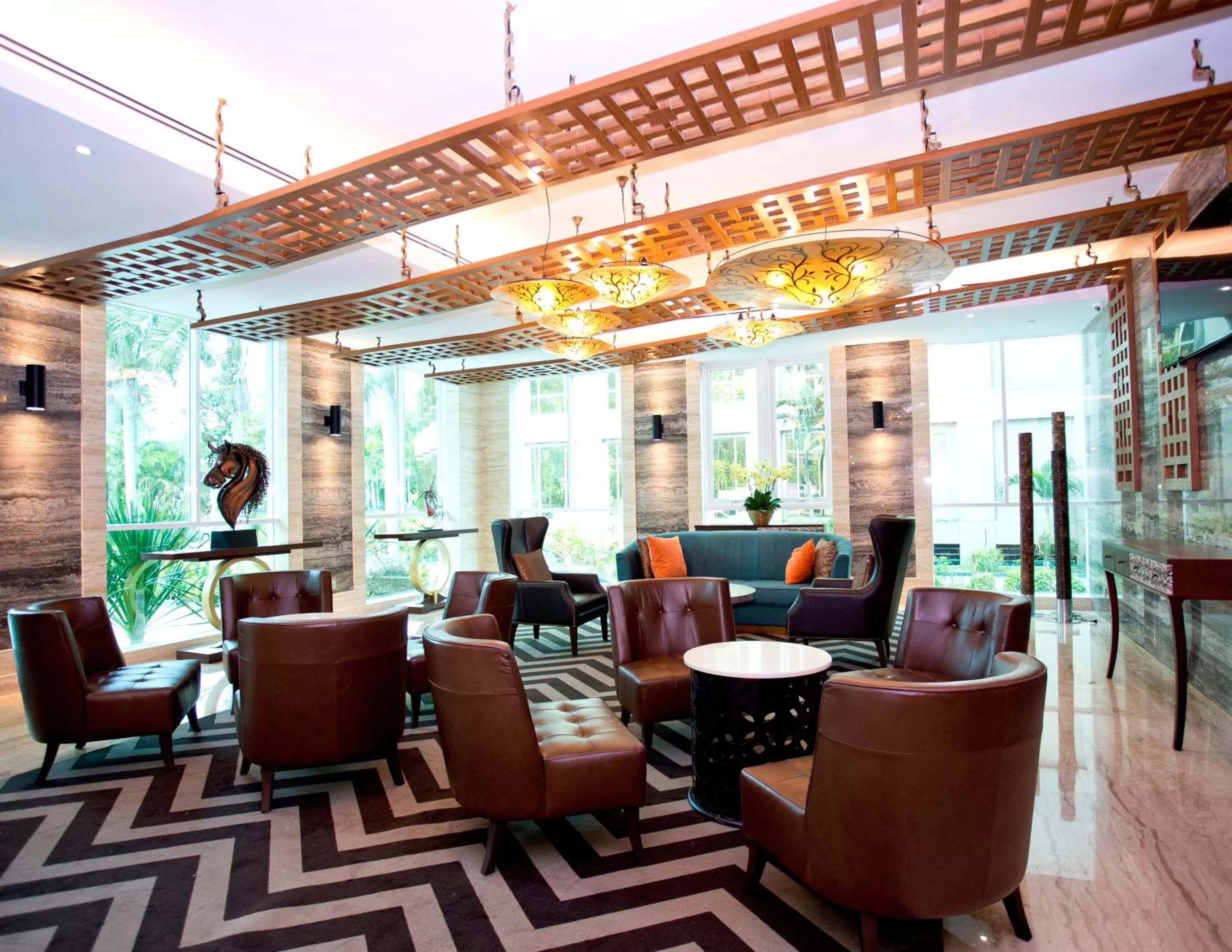 Lounge or bar in Vouk Hotel Suites, Penang