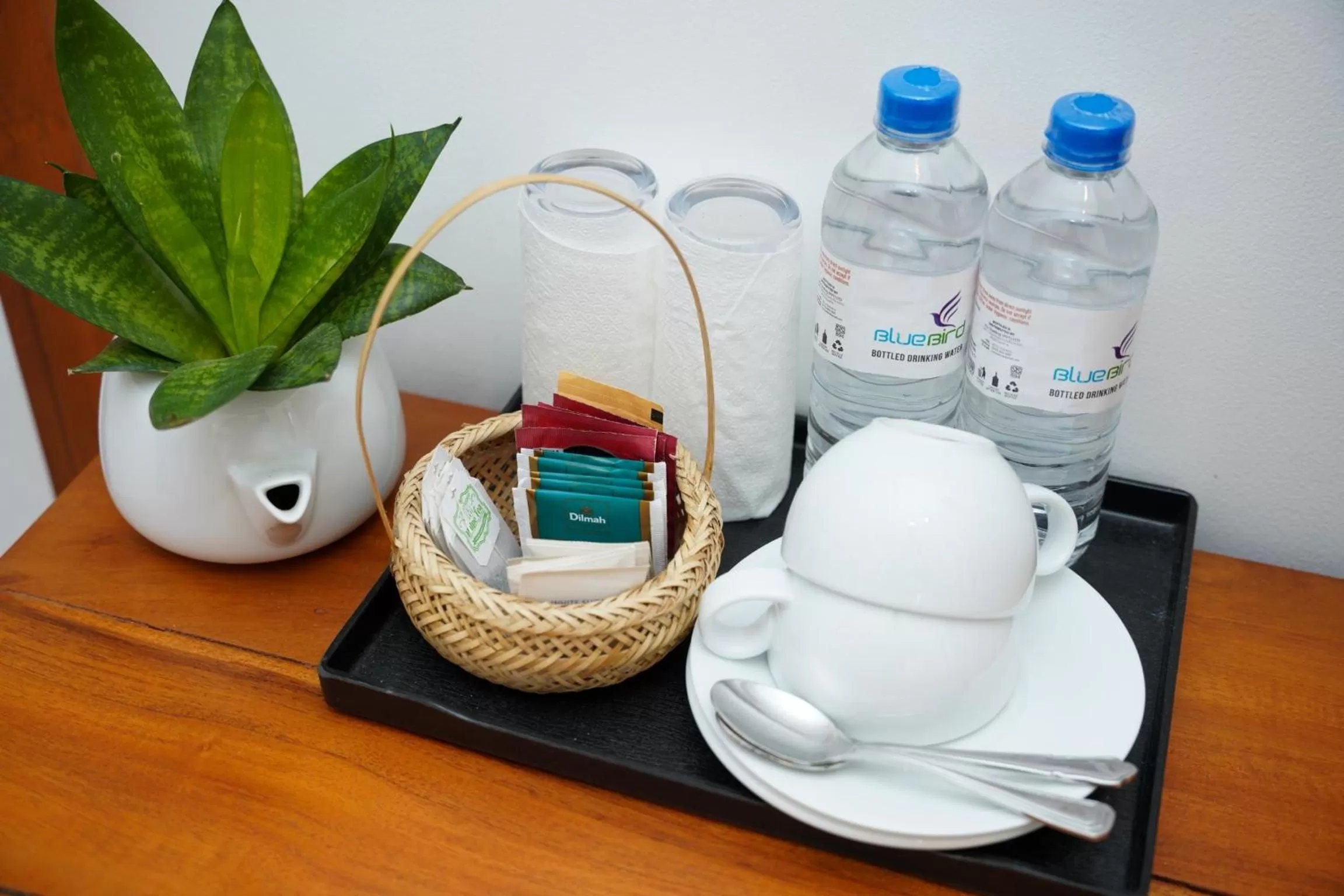 Coffee/tea facilities in J leaf Hotel by Blue Bird