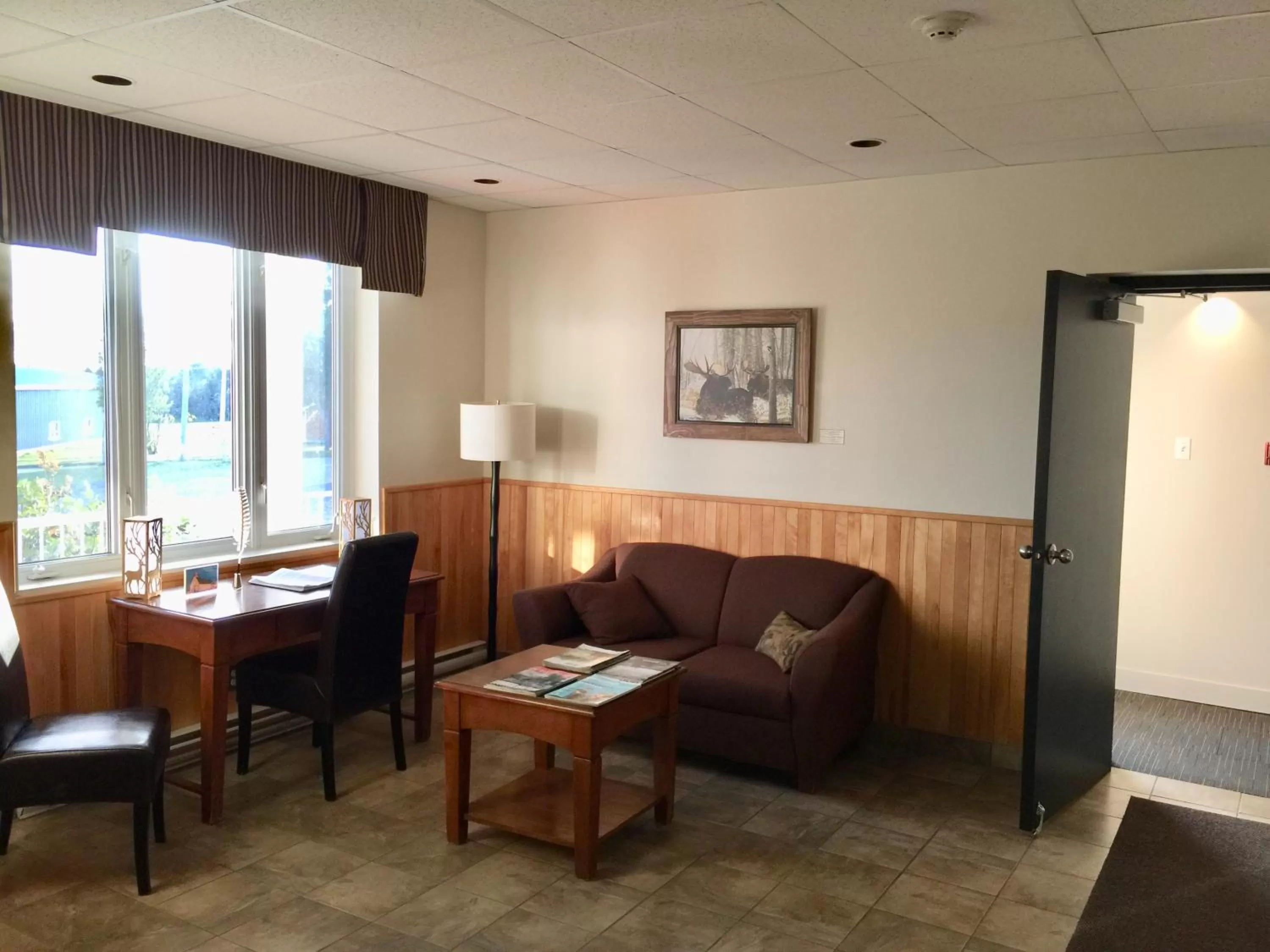 Seating area in Auberge - Village Grande Nature Chic-Chocs