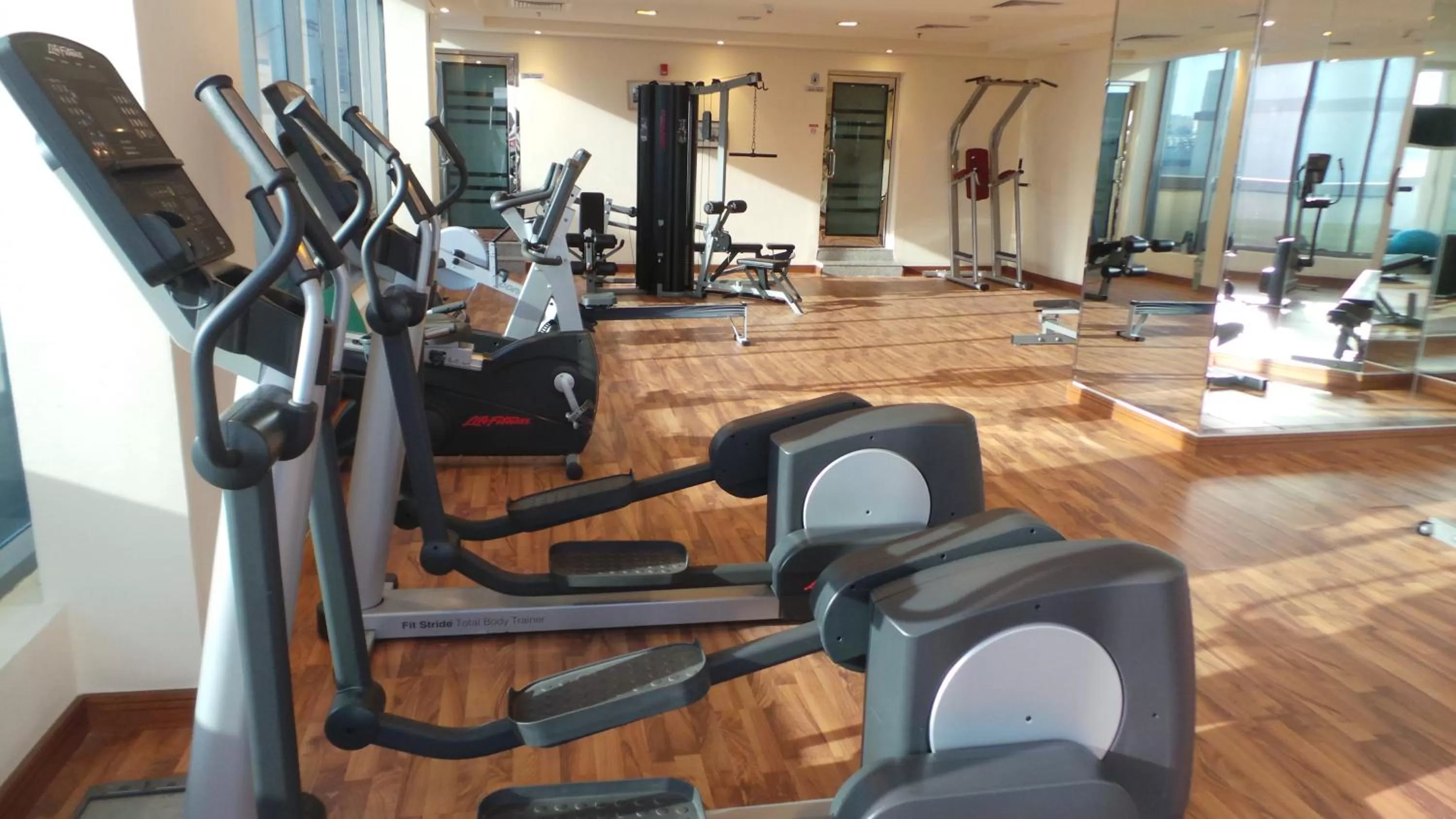 Fitness centre/facilities in Xclusive Maples Hotel Apartment