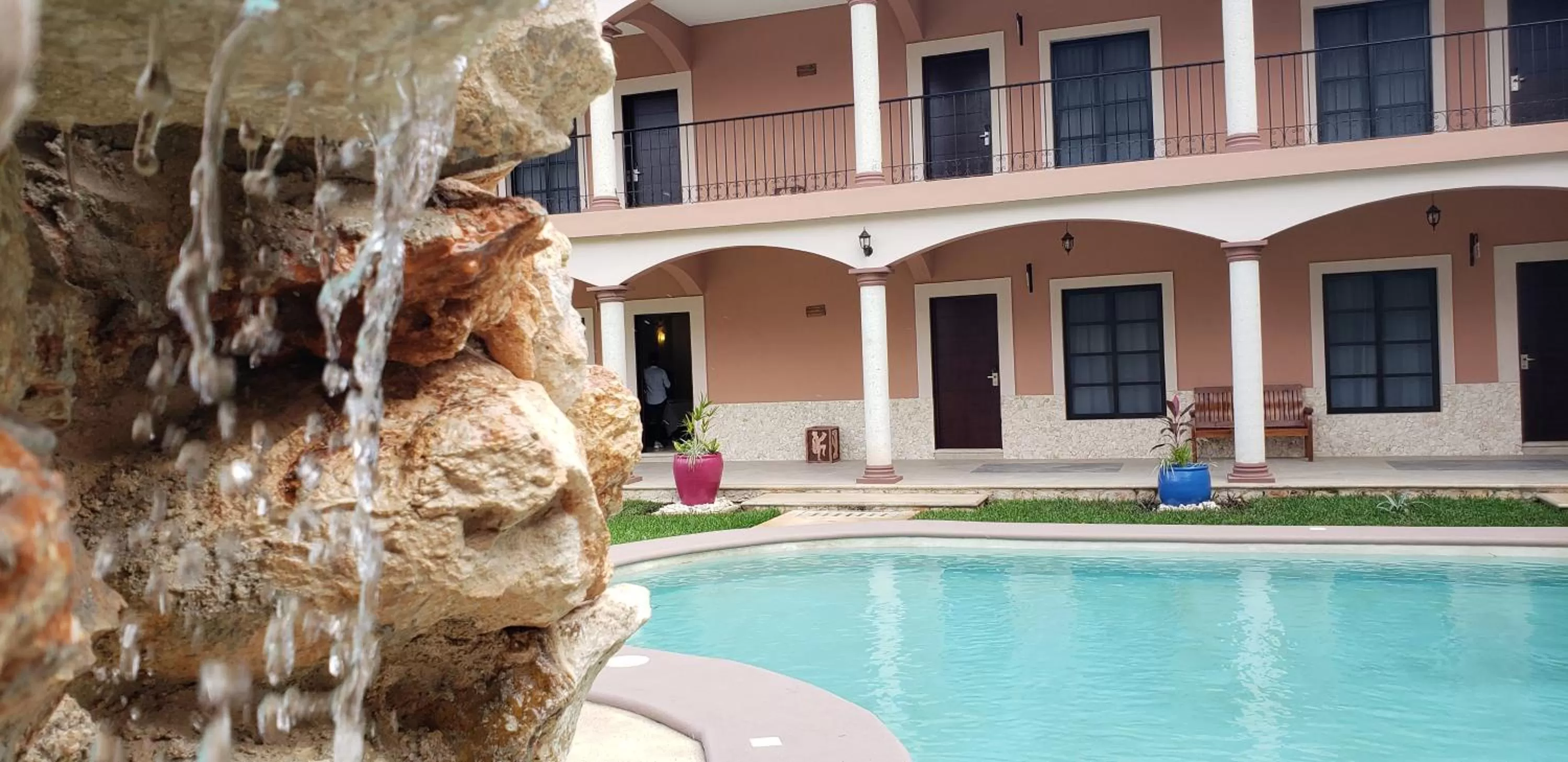 Property building in Hotel Los Frailes, Valladolid, Yucatán