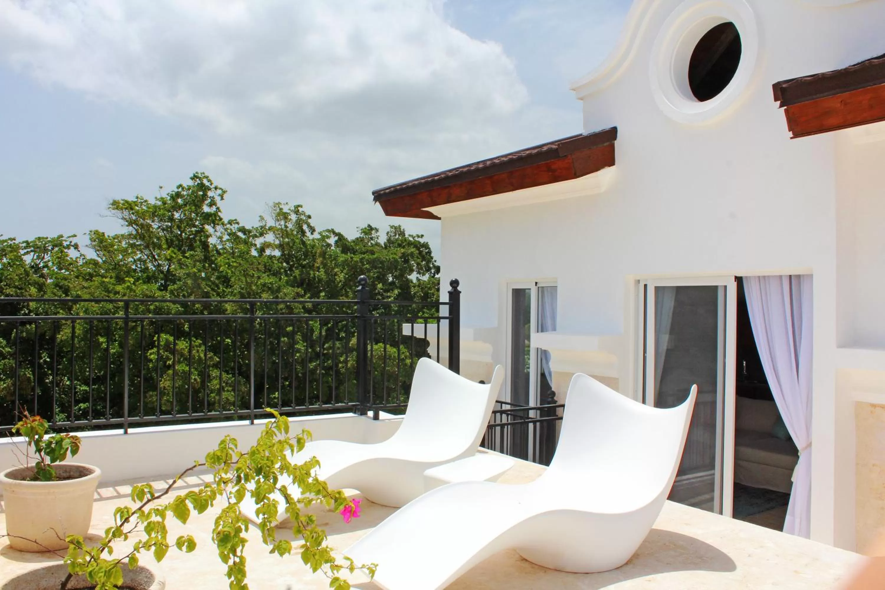 Patio in Ocean Village Deluxe Resort & Spa
