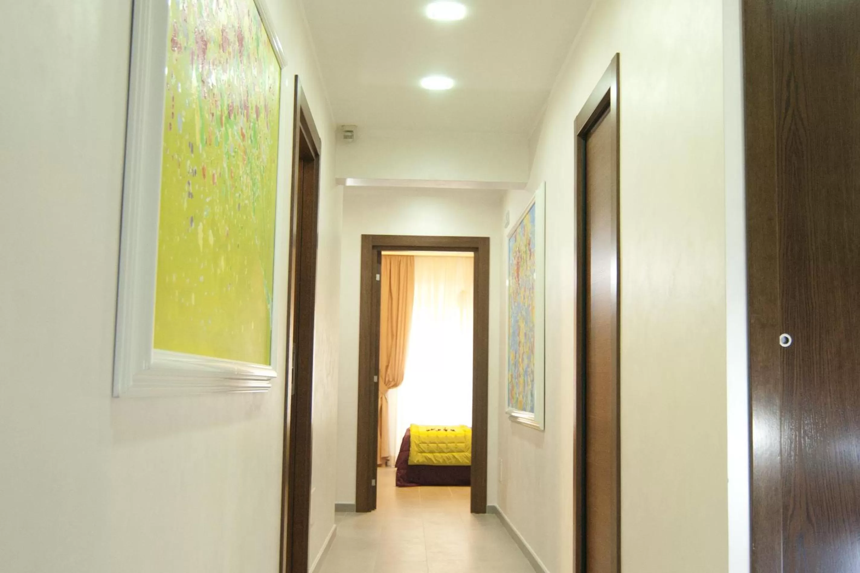 Decorative detail, Bed in Domus Fontis