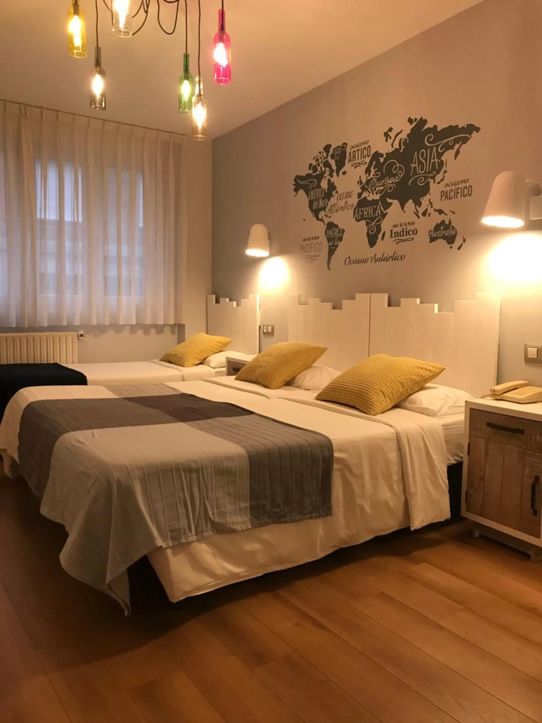 Bed in Hotel Costa Verde