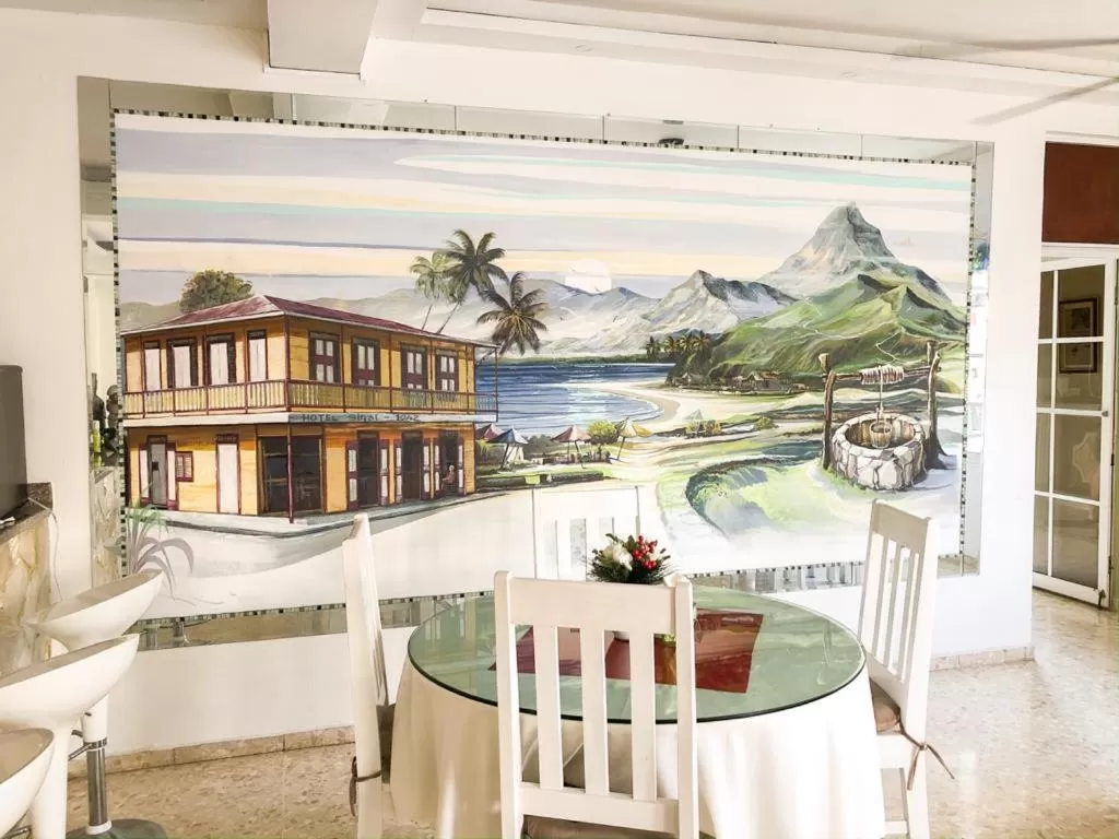 Restaurant/places to eat, Pool View in Hotel Sinai