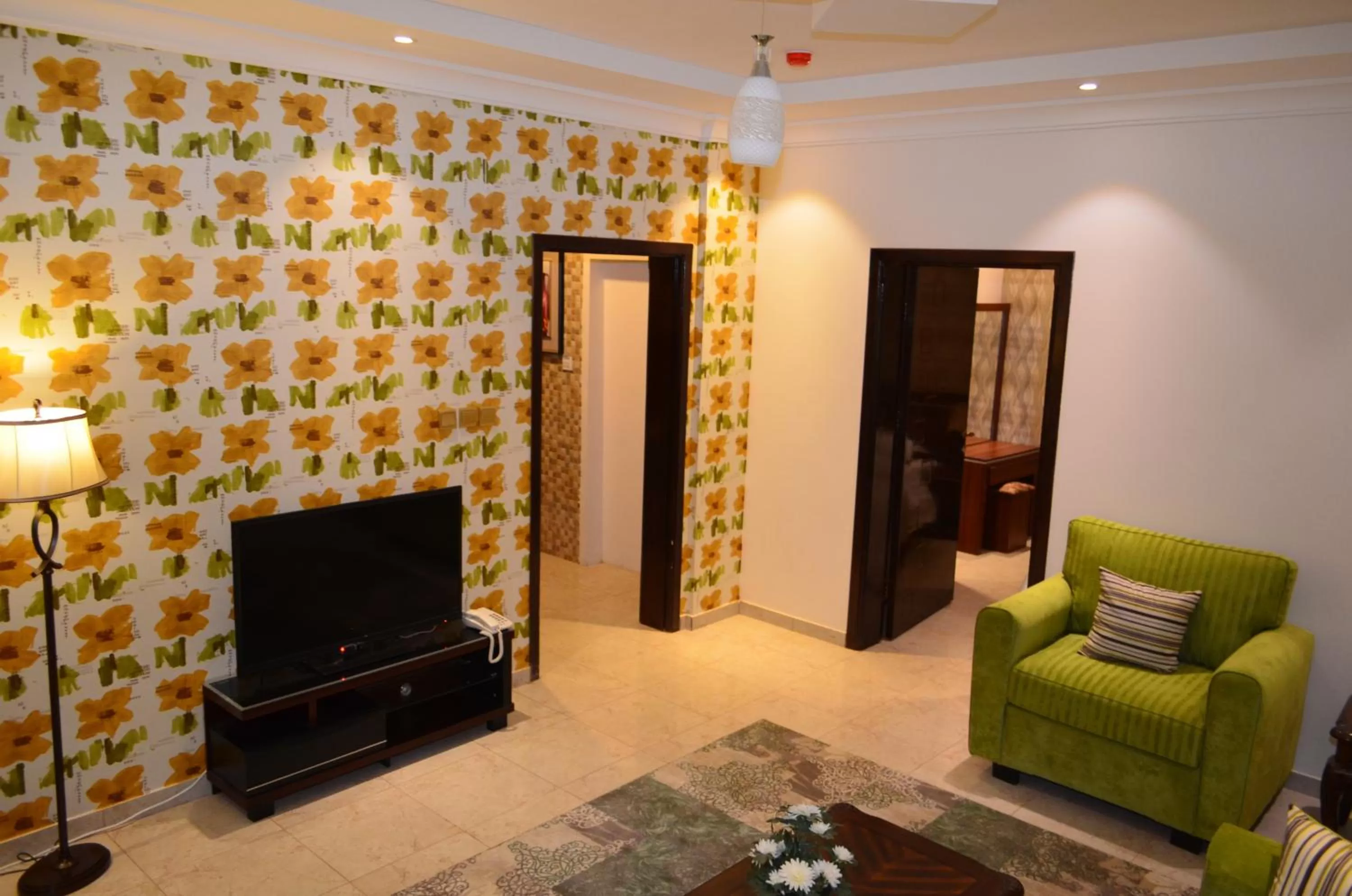 Living room in Holiday Season