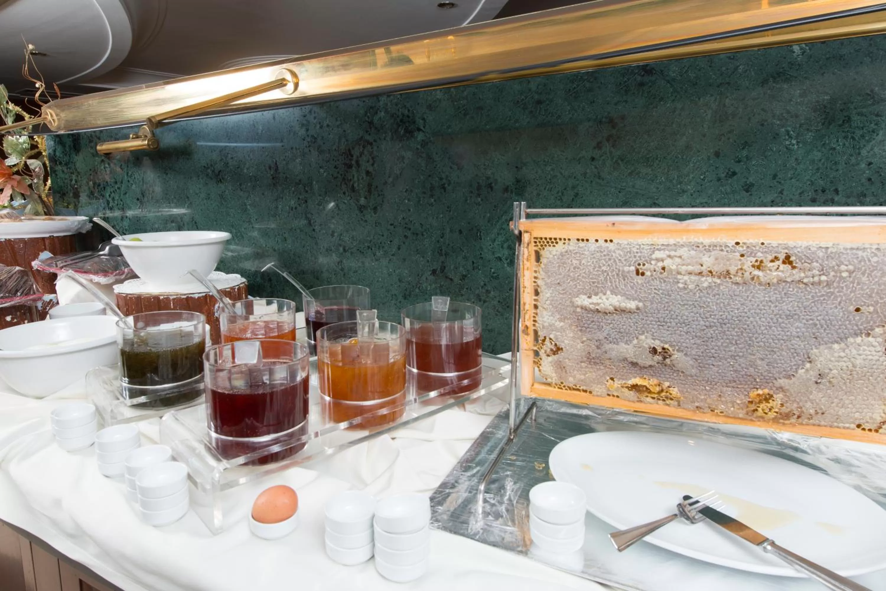 Buffet breakfast in Akar International Hotel