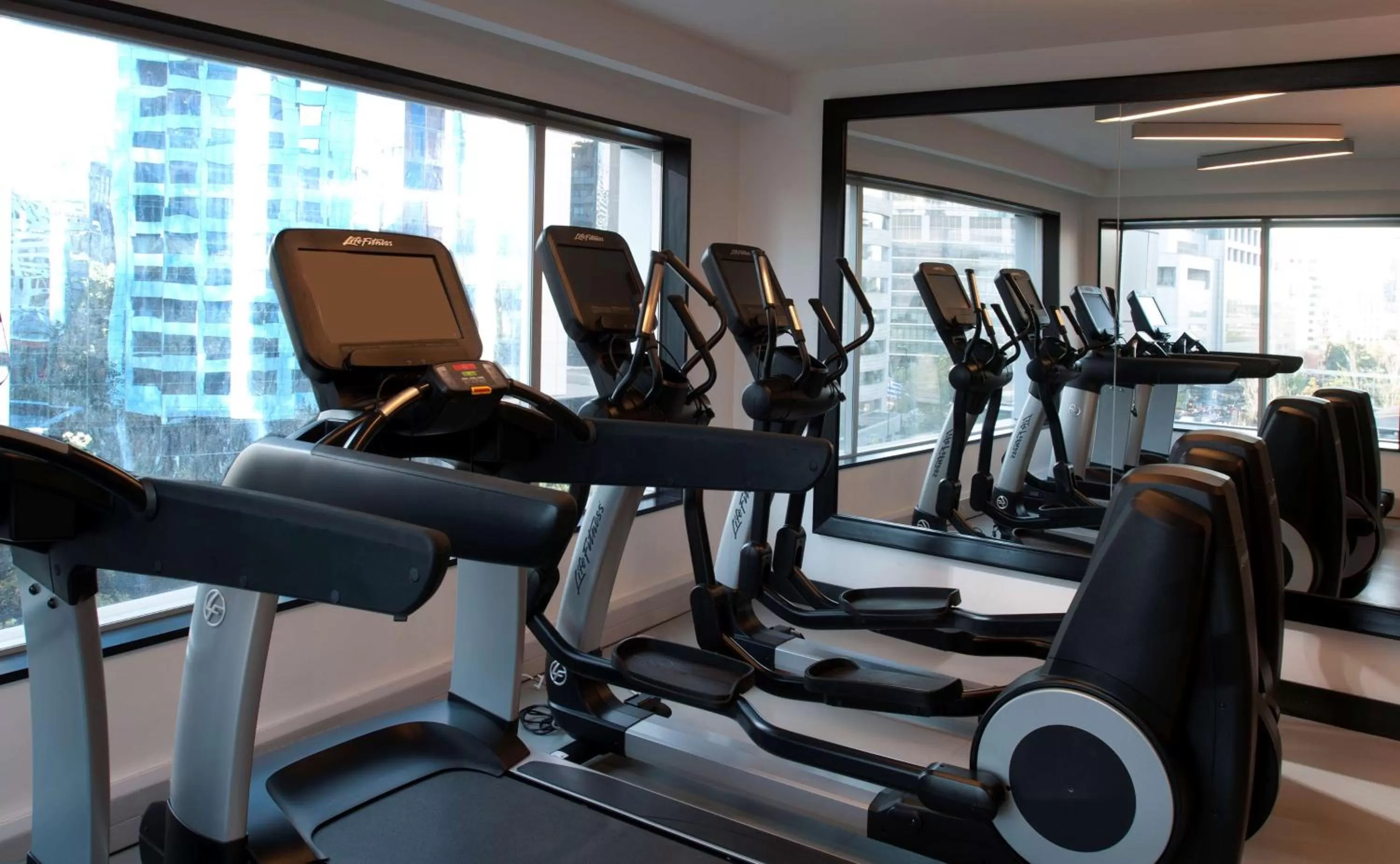 Fitness centre/facilities in DoubleTree by Hilton Santiago - Vitacura