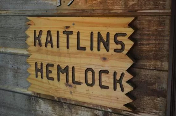 Facade/entrance, Property Logo/Sign in Asheville Cabins of Willow Winds