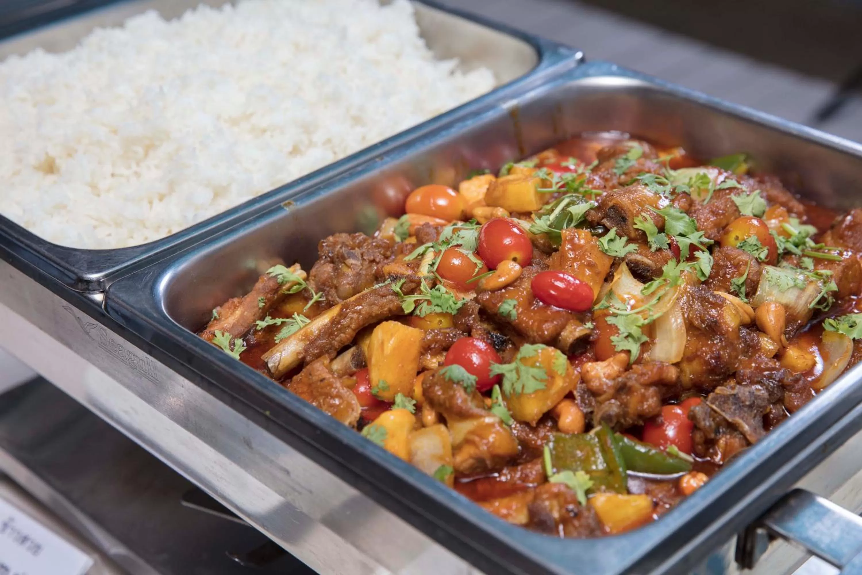 Buffet breakfast, Food in Chom View Hotel, Hua Hin