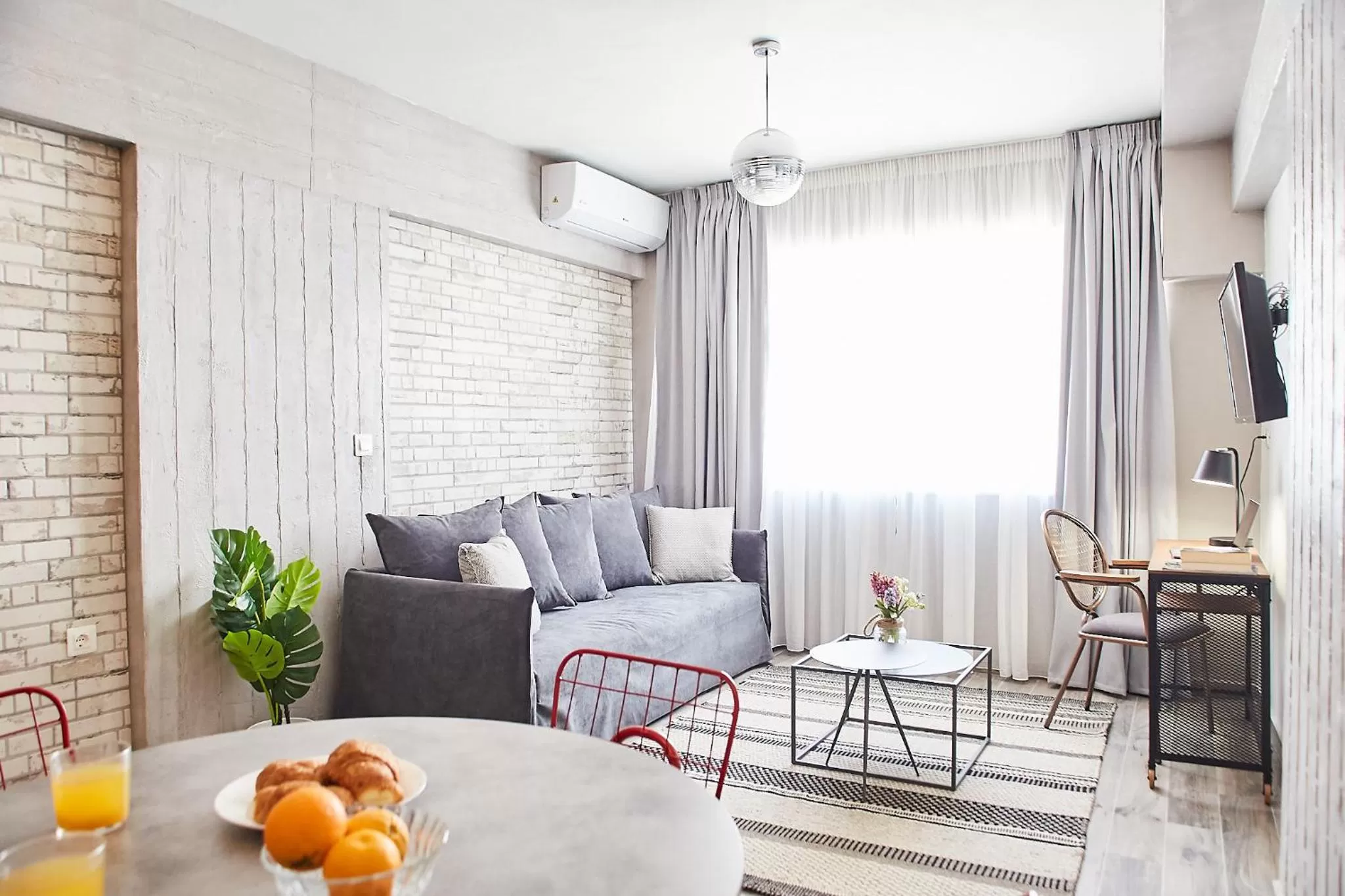 Living room, Seating Area in toStay-Unique apartment hotel in Athens center!