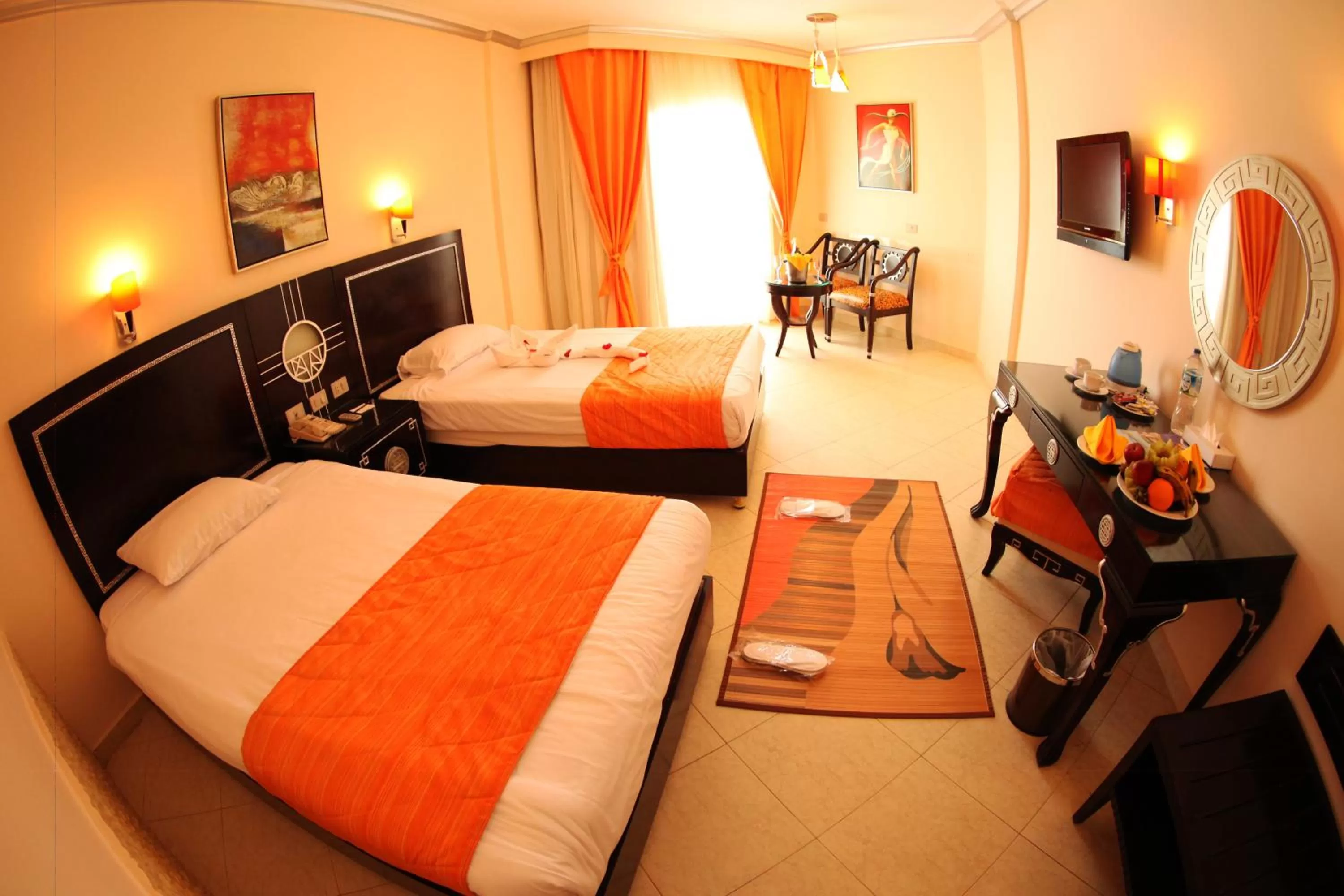 Photo of the whole room, Bed in Sphinx Aqua Park Beach Resort