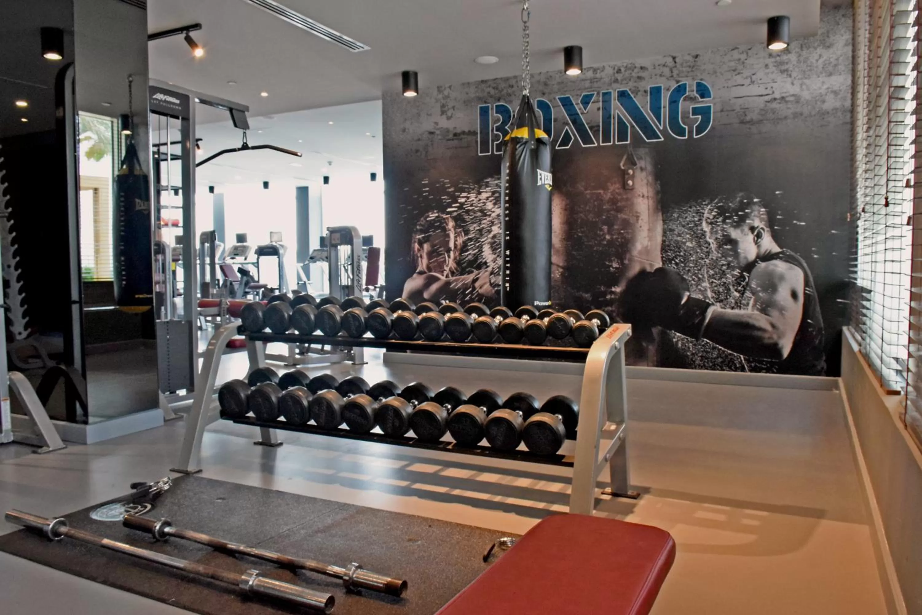 Fitness centre/facilities in Centro Yas Island-by Rotana