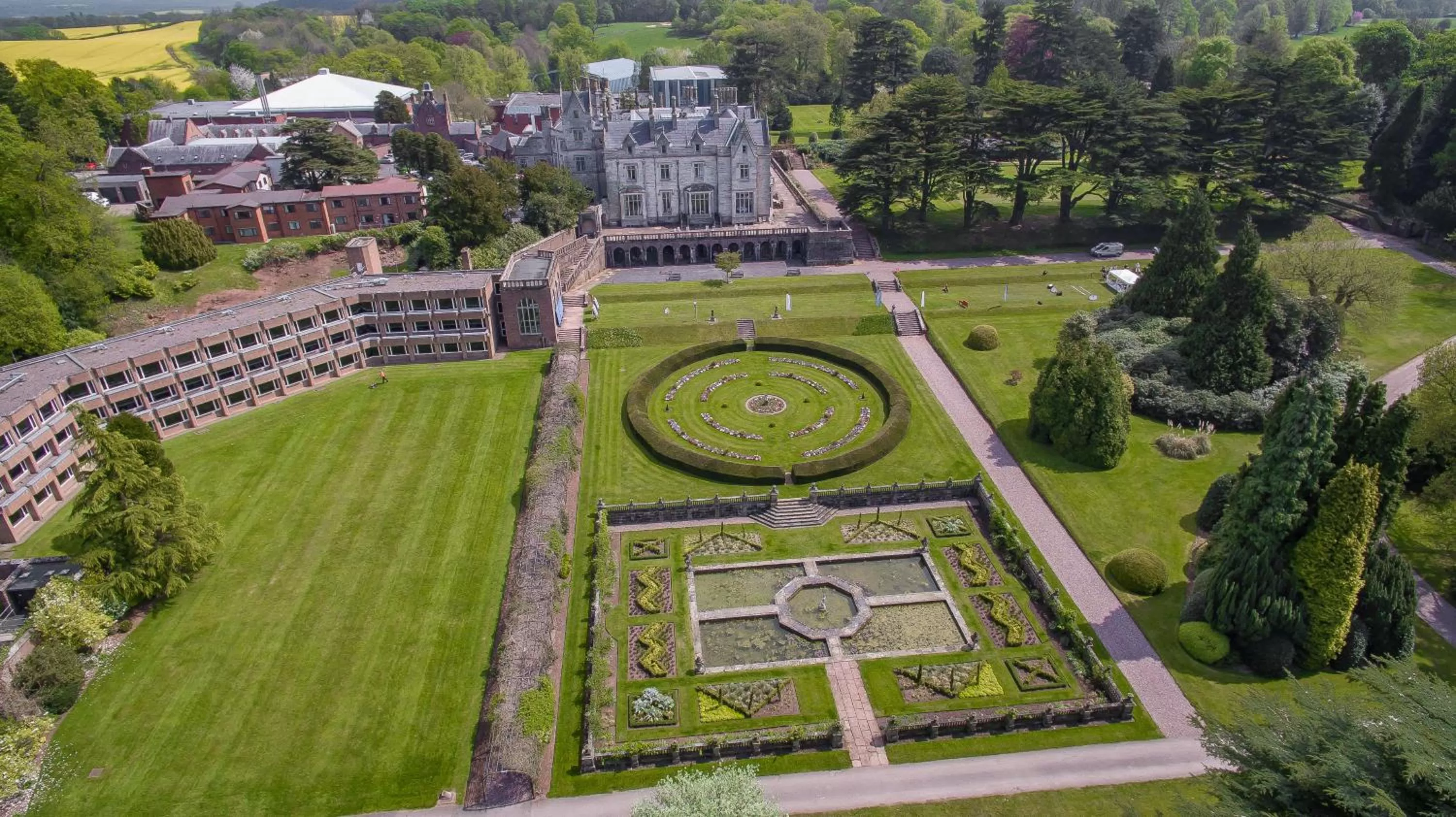 Garden in Lilleshall House & Gardens and Lilleshall National Sports Centre