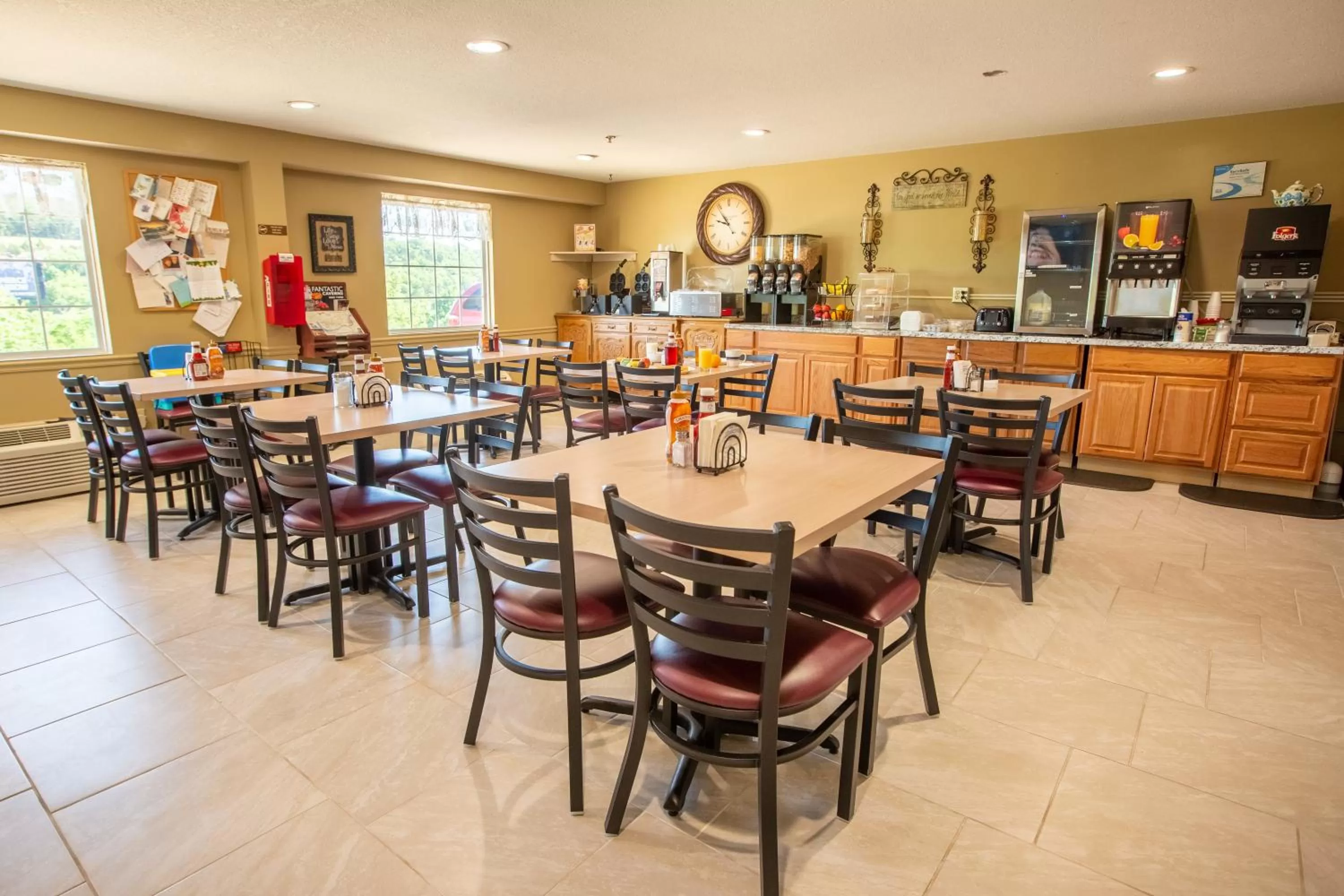 Restaurant/places to eat in Rosebud Inn