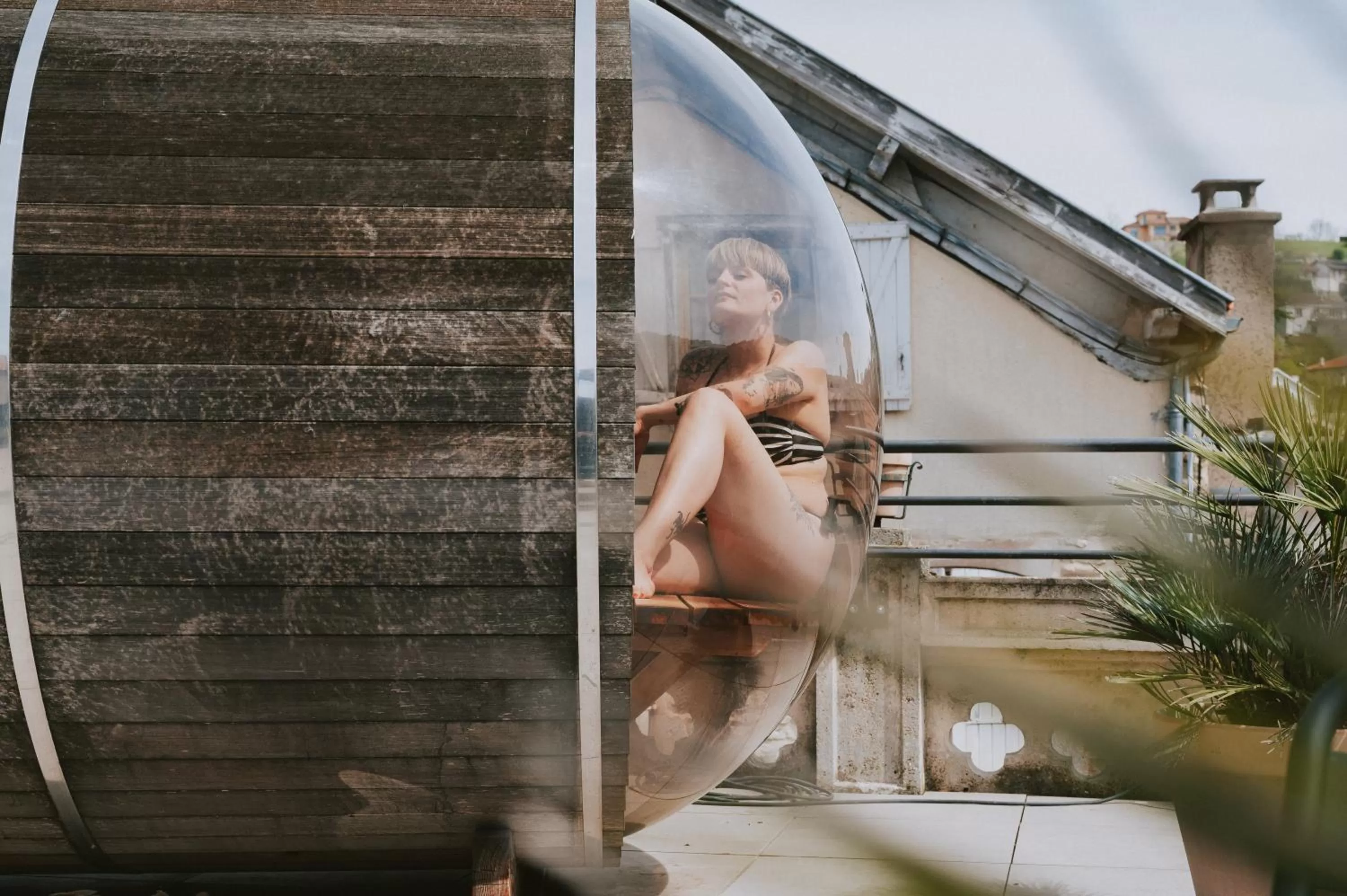 Patio in Urban Style HOTEL LES FLEURINES