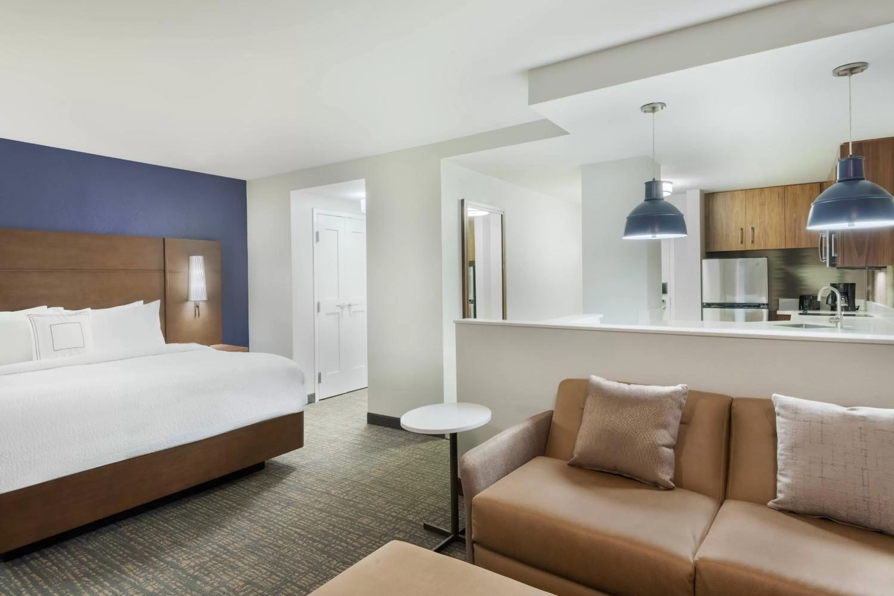 King Studio with Sofa Bed - Hearing Accessible in Residence Inn by Marriott Buffalo Downtown