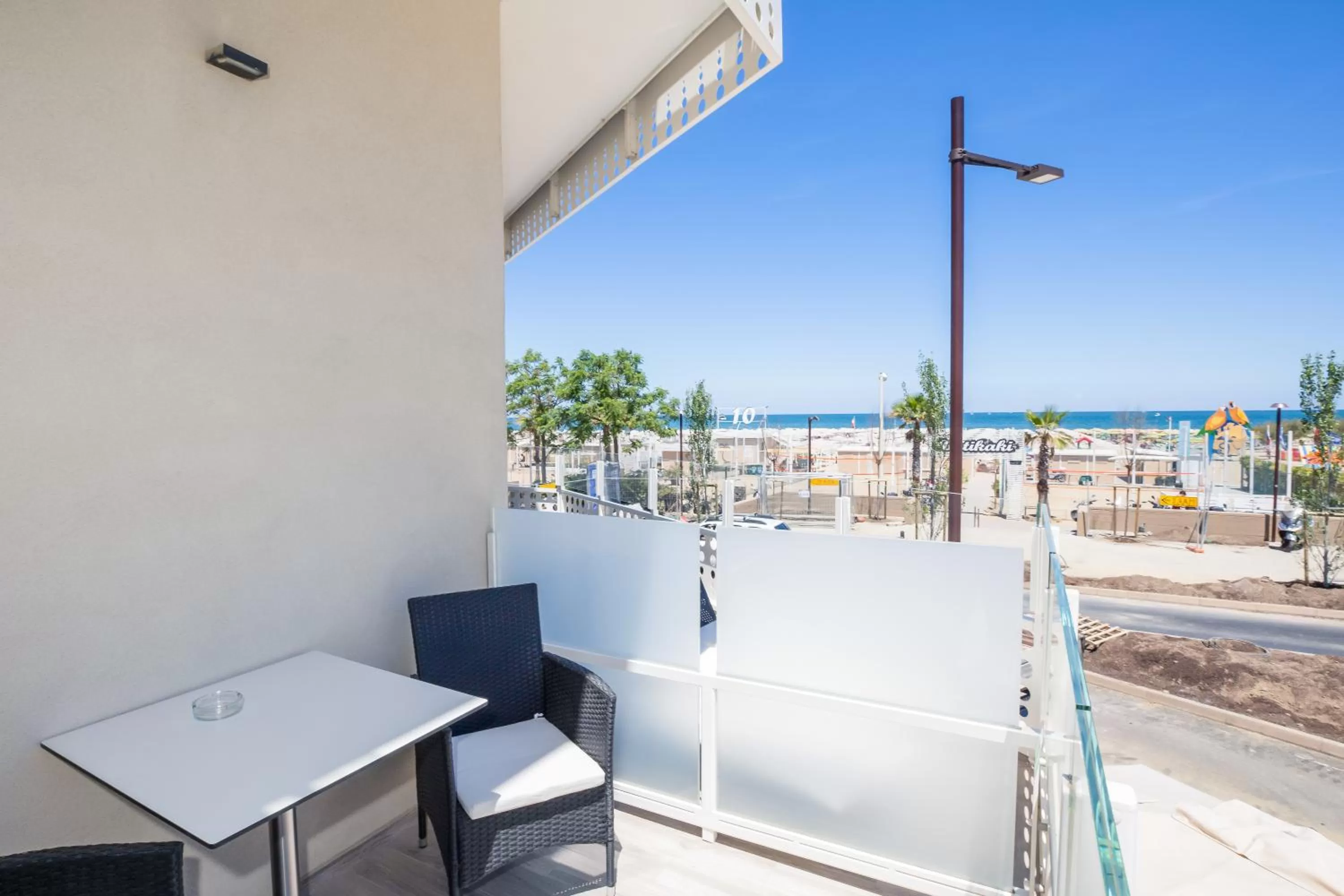 Balcony/Terrace in Hotel Baby