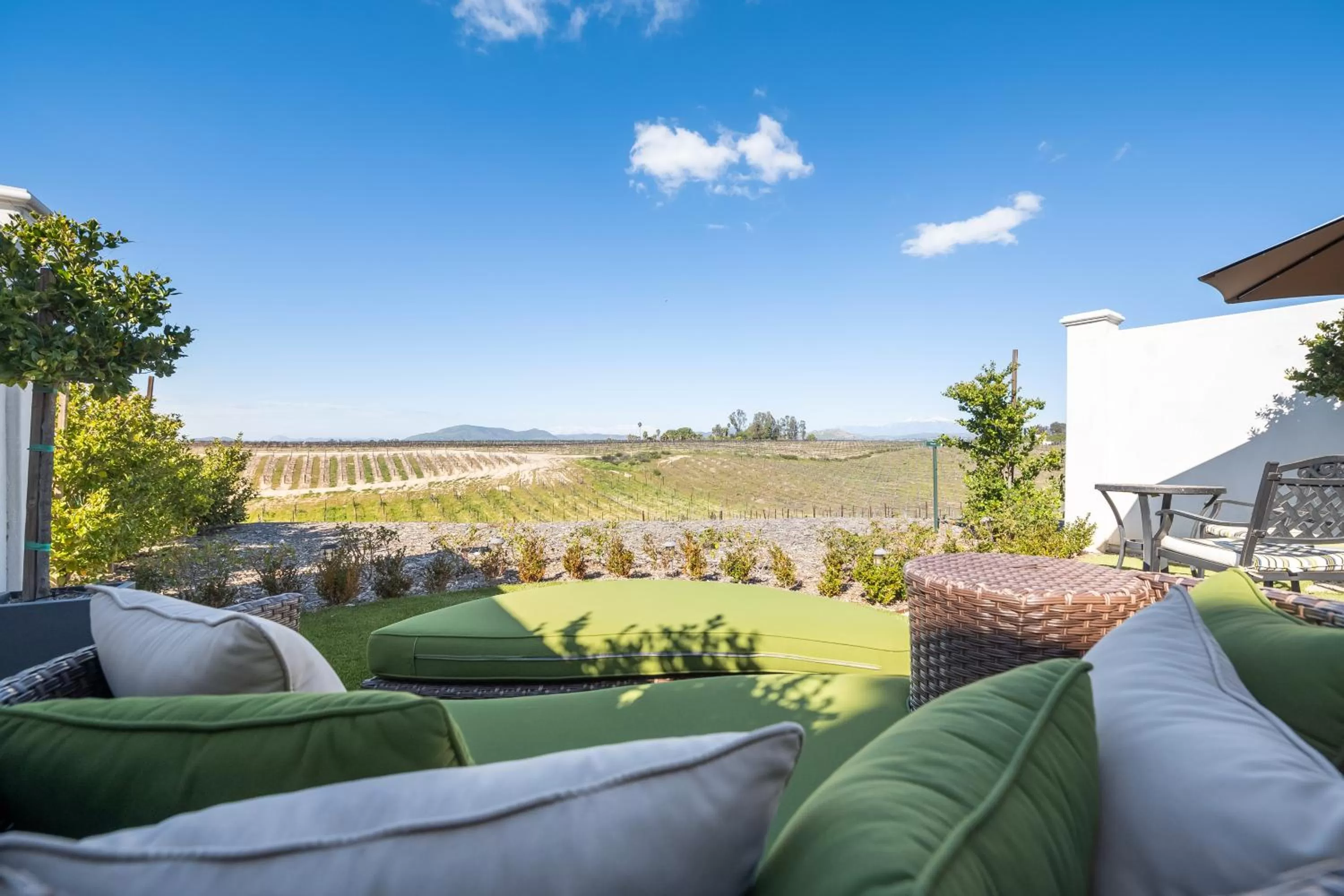 Patio in Domaine Chardonnay