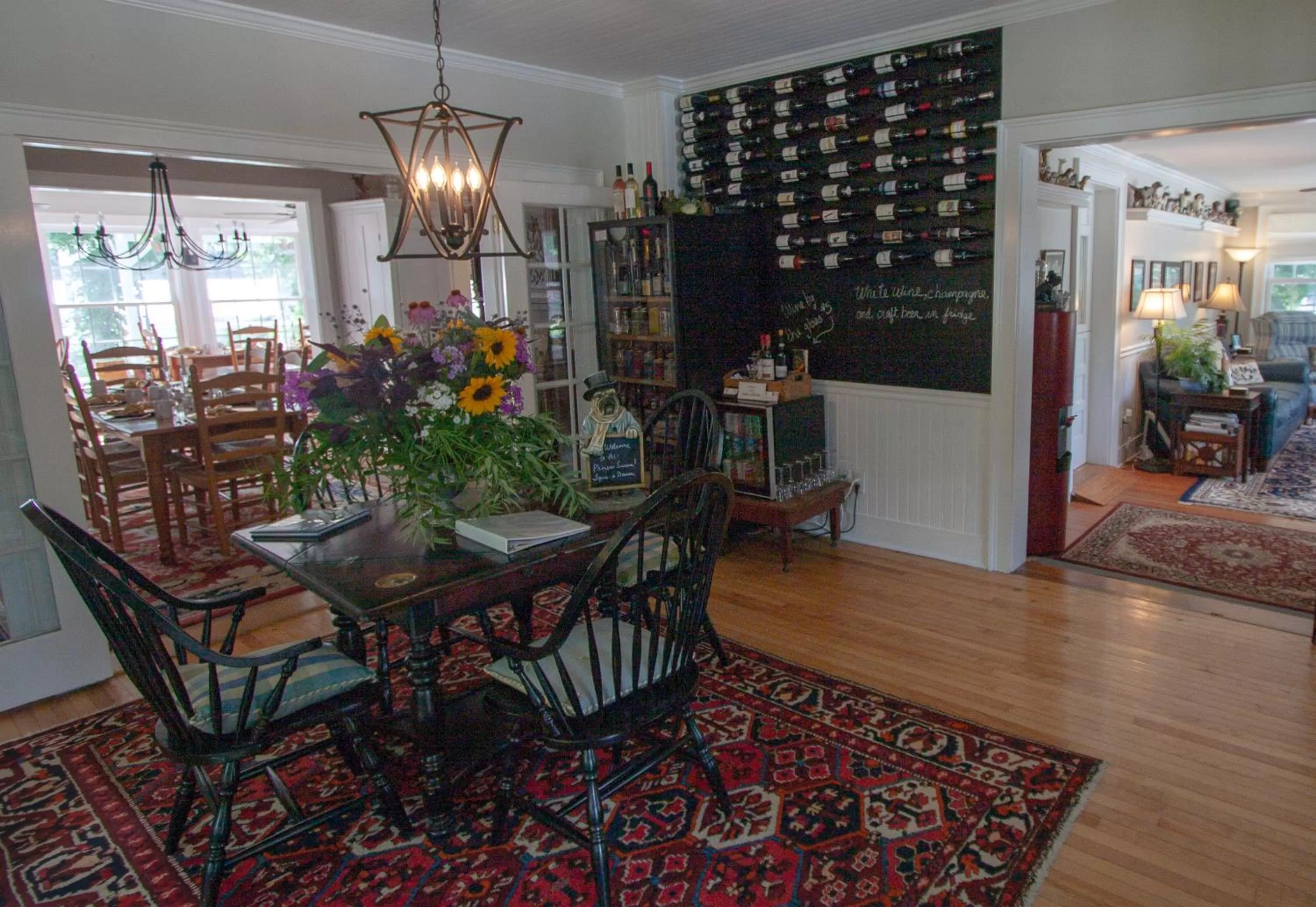 Decorative detail in Phineas Swann Inn & Spa