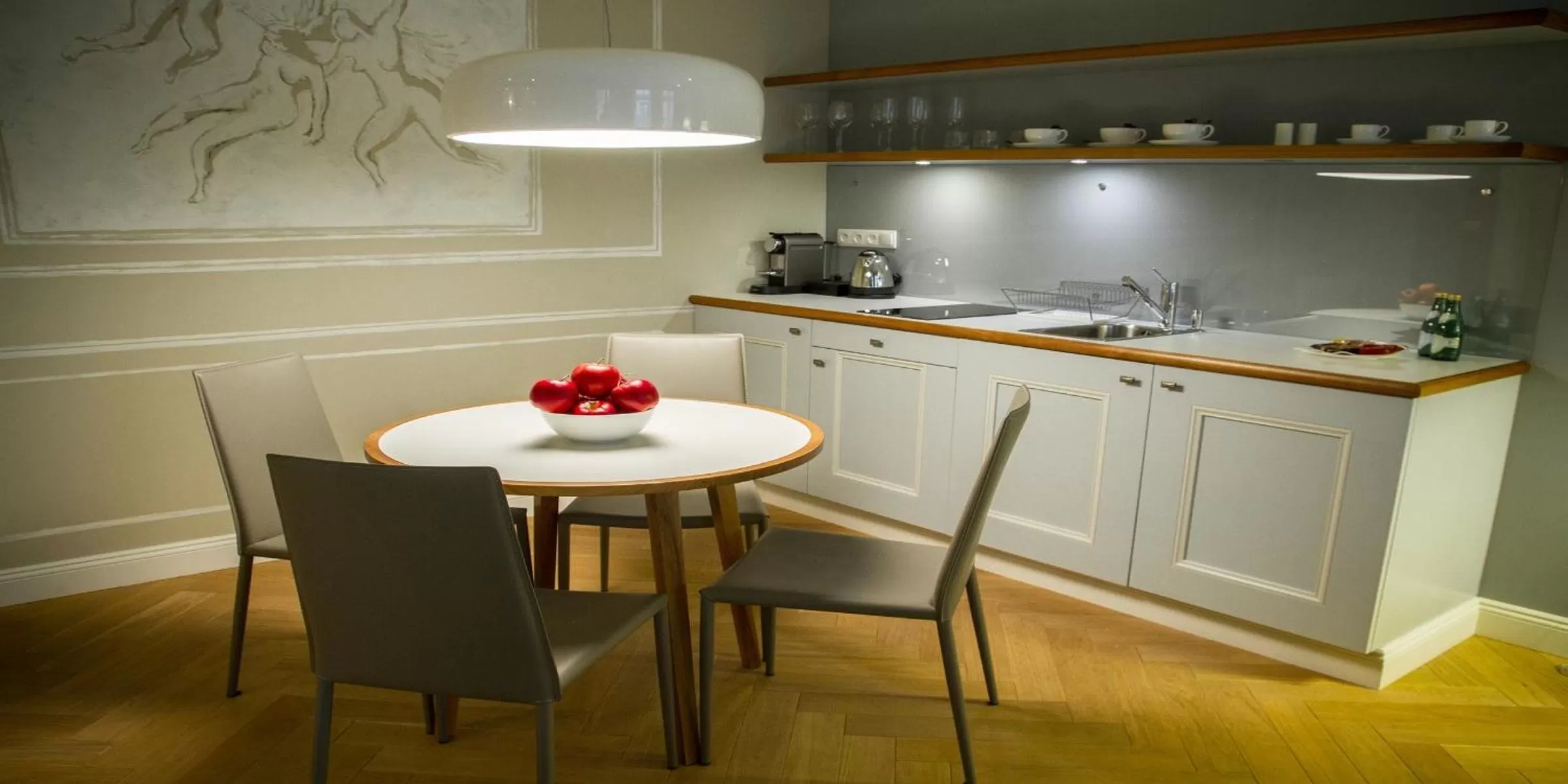 Kitchen or kitchenette in Apartamenty Bracka 6