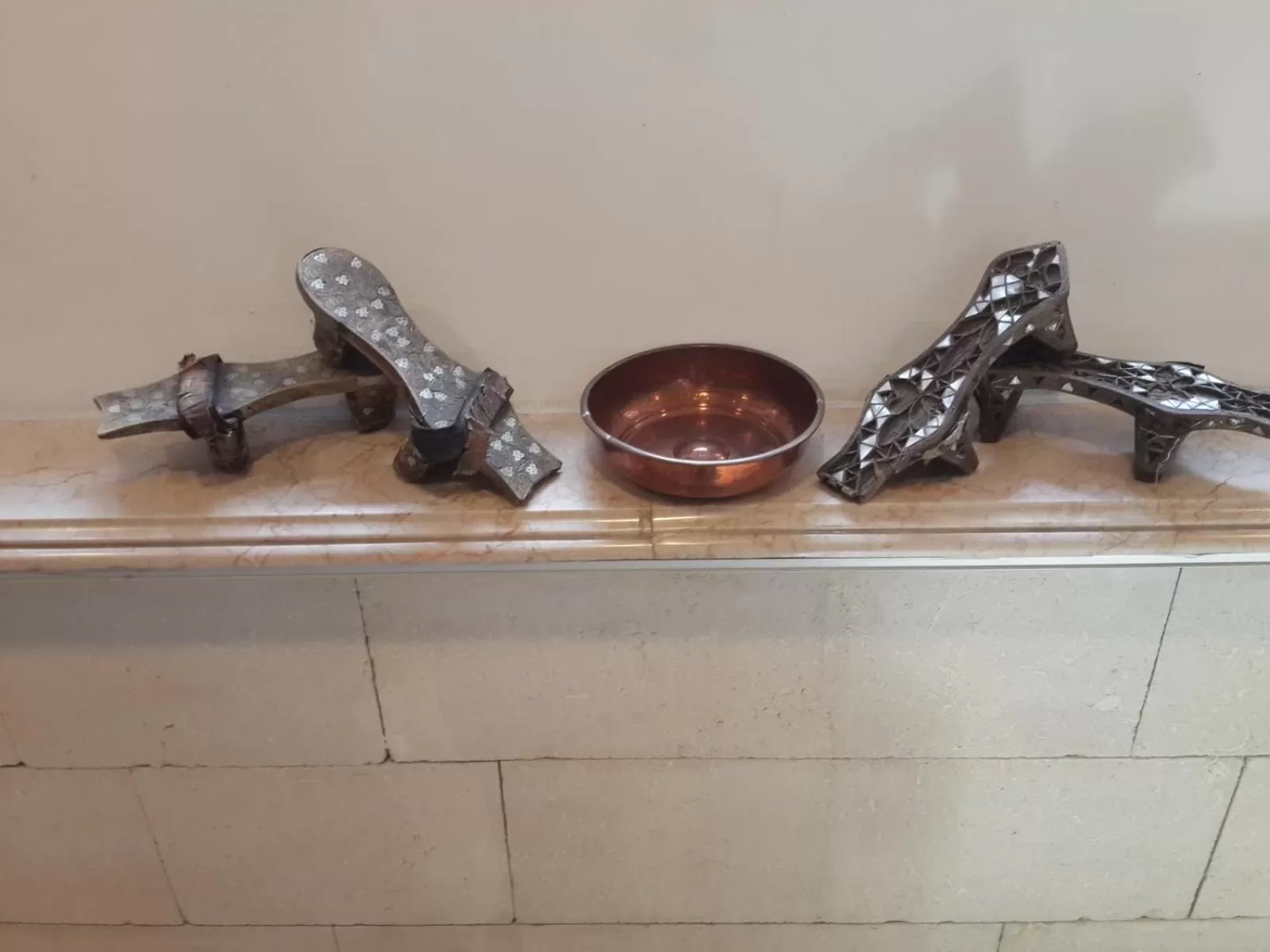 Decorative detail in Boyuguzel Termal Hotel