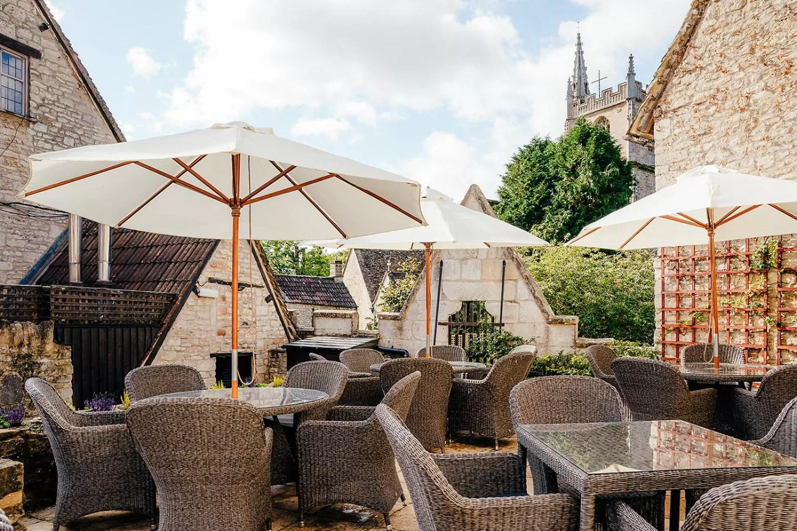 Balcony/Terrace, Seating Area in The Castle Inn