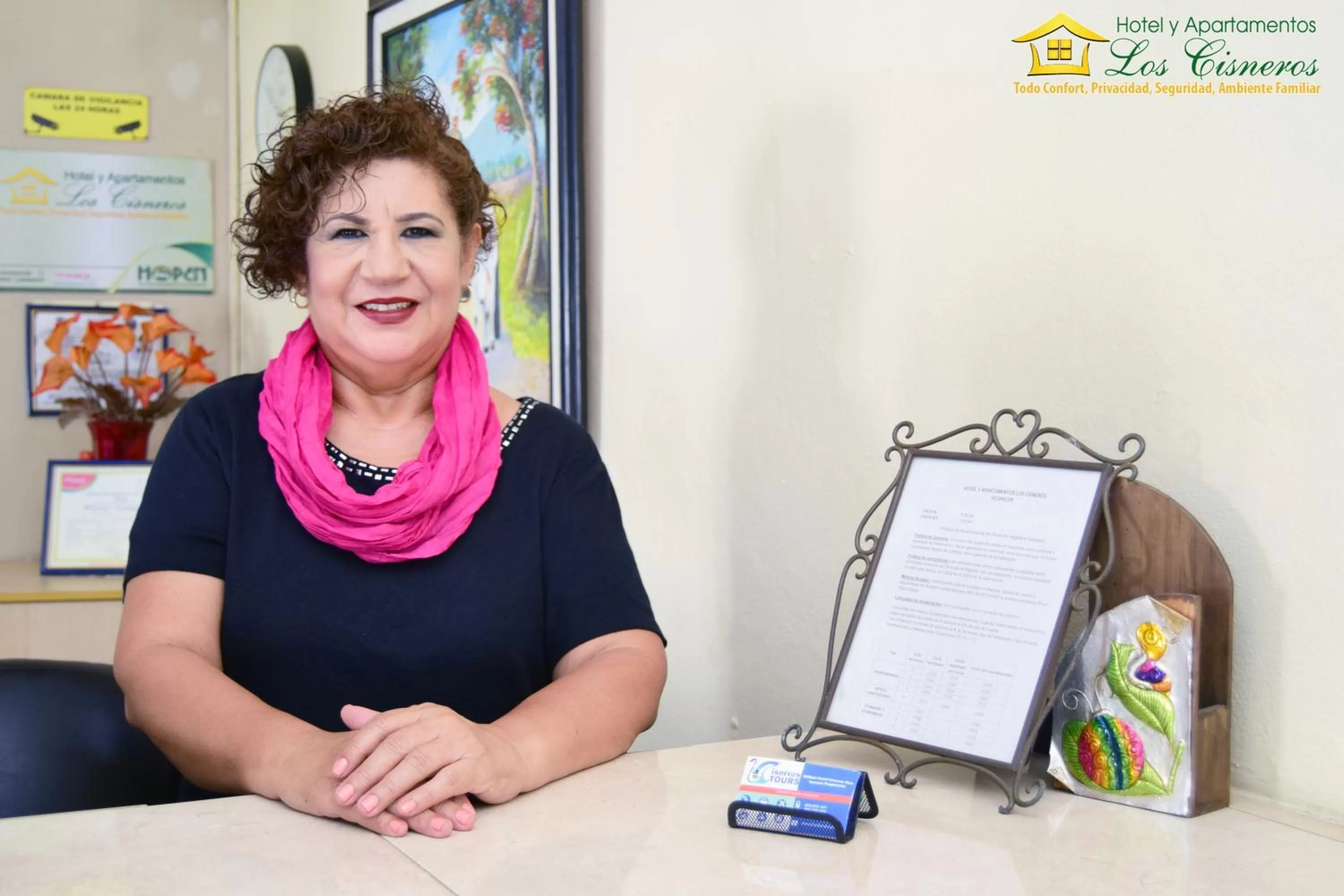 Staff in Hotel y Apartments Los Cisneros