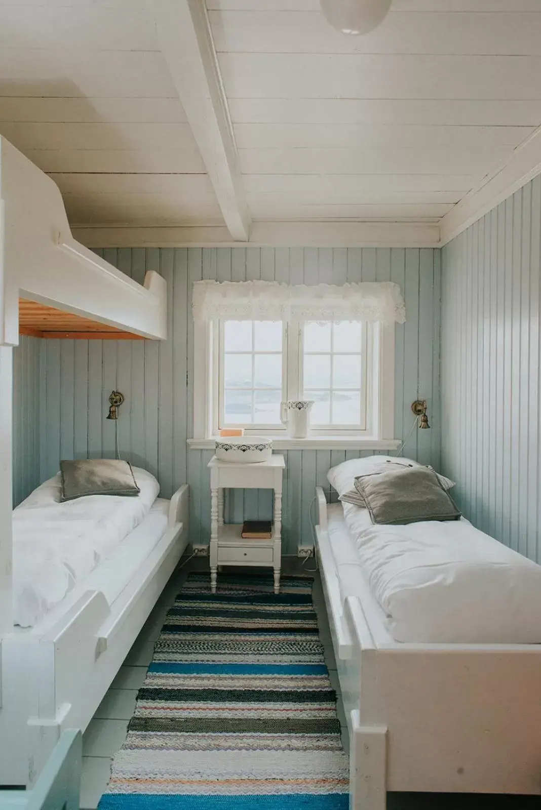 Twin Room with Private External Bathroom in Husfrua Gårdshotell Twin Room with Private External Bathroom in Husfrua Gårdshotell