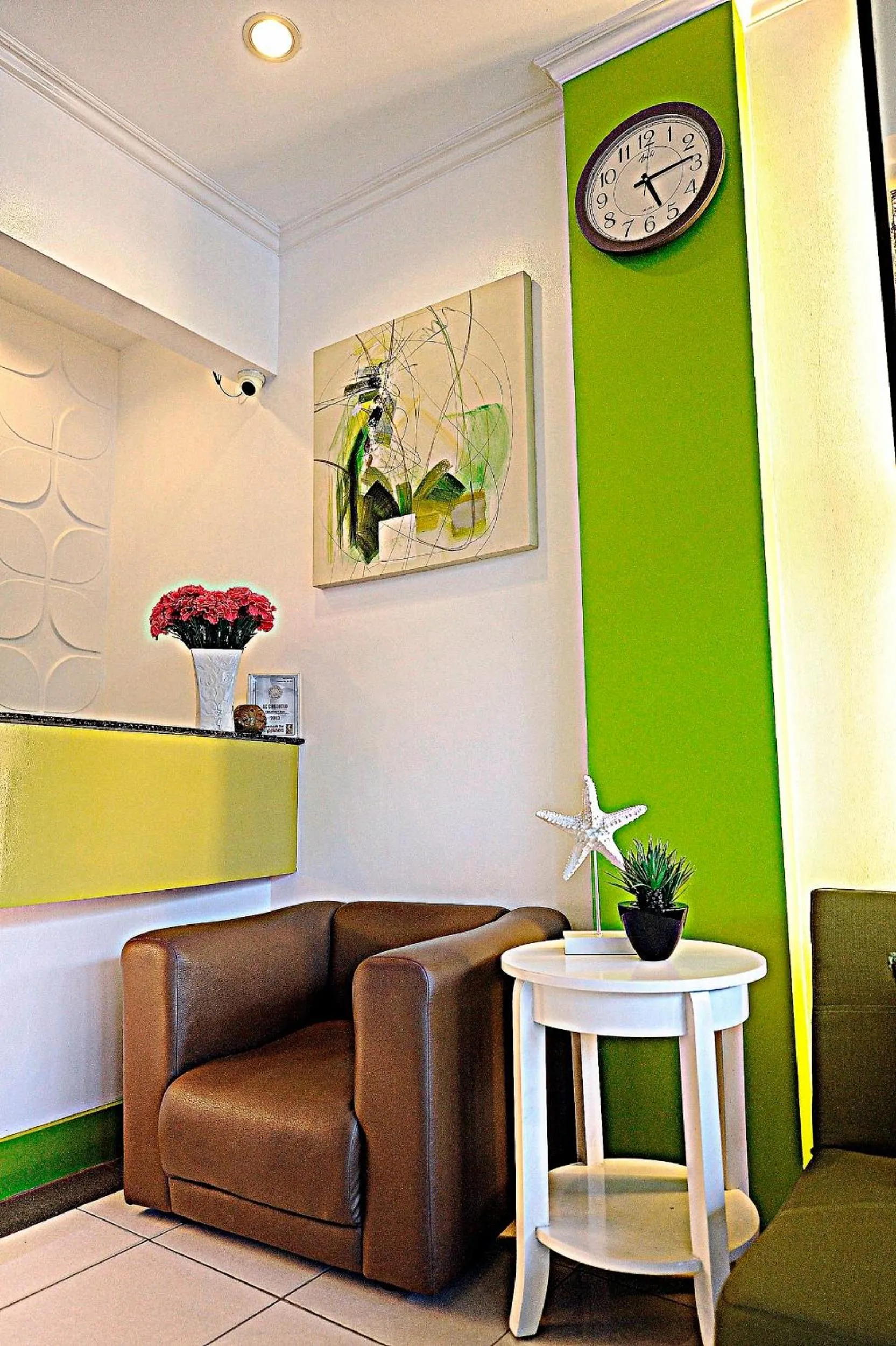 Lobby or reception in First Pacific Inn Davao