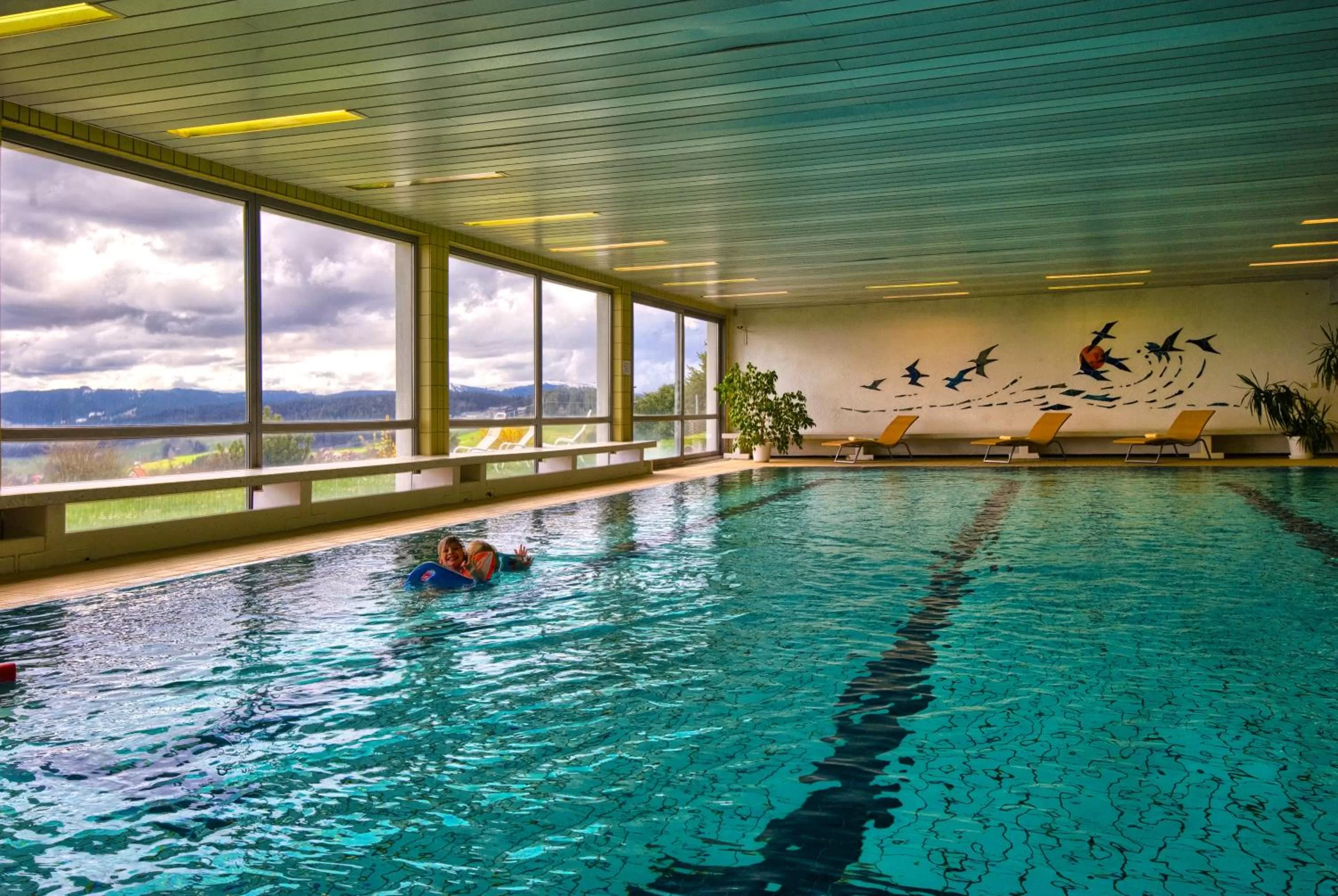 Swimming pool in JUFA Hotel Schwarzwald