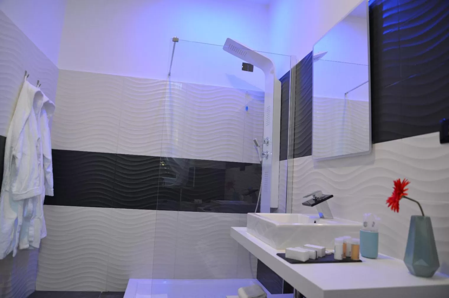 Bathroom in Escape Luxury Suite - CA Domus Collection