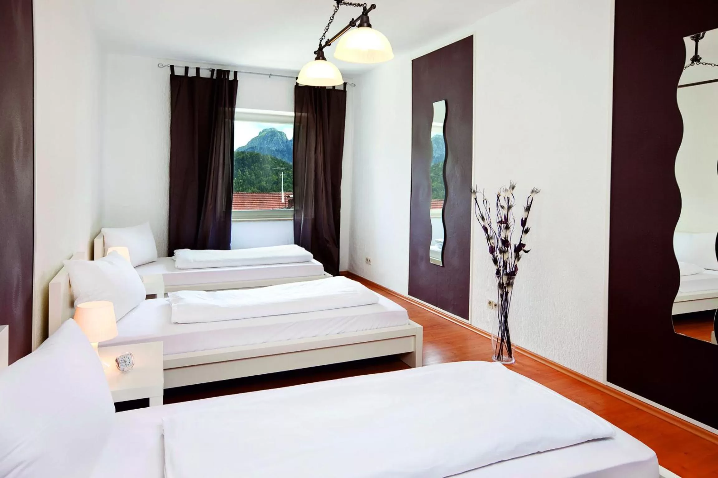 Bed in City Apart Hotel Füssen