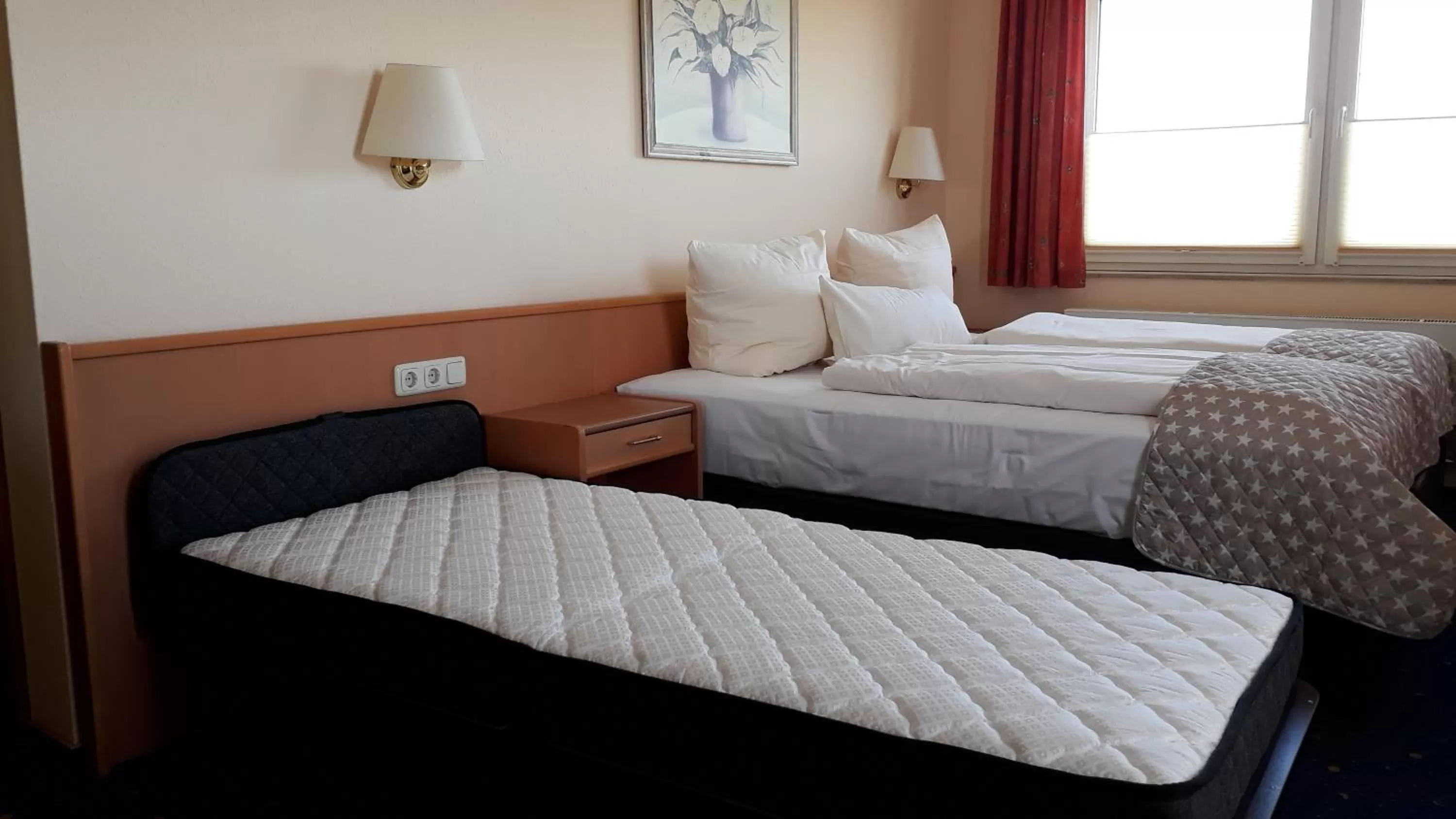 Bed in Hotel Sonnenhof