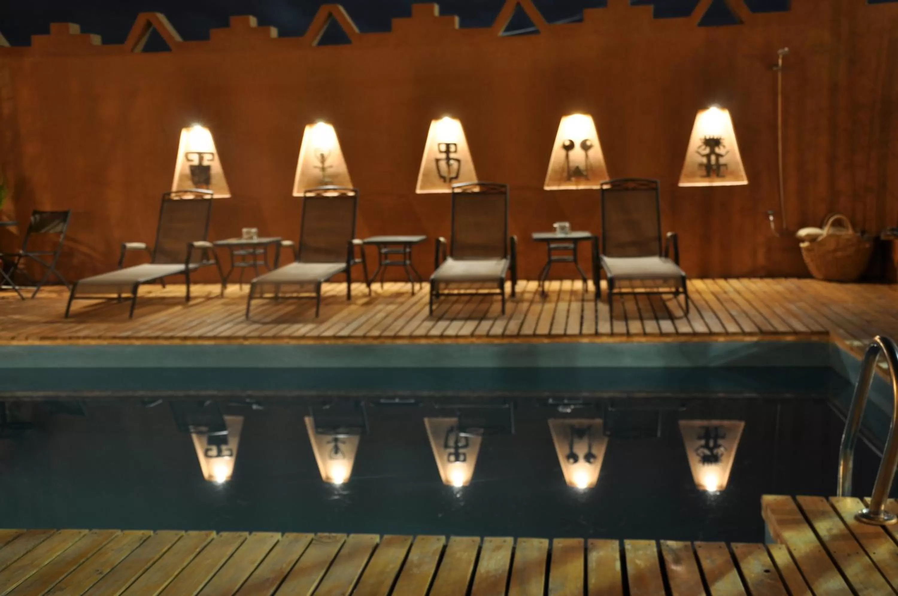 Balcony/Terrace, Swimming Pool in Hoteles Pueblo de Tierra