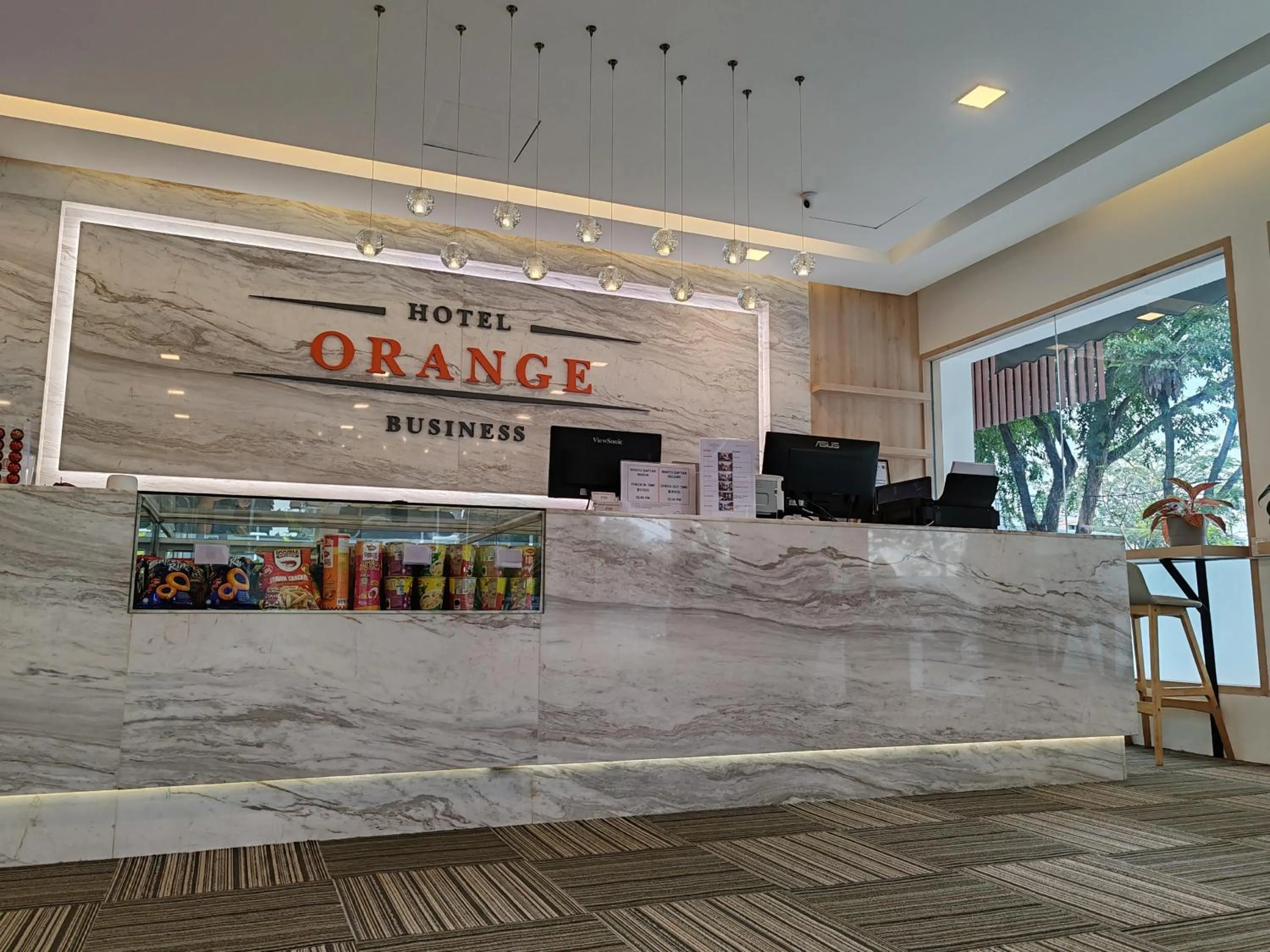 Lobby or reception in Orange Business Hotel Petaling Jaya