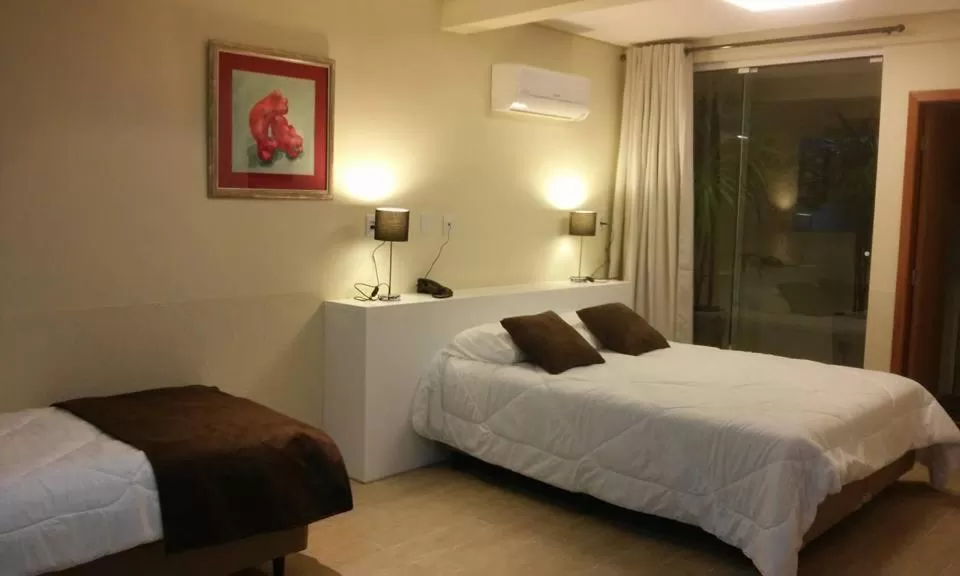 Photo of the whole room, Bed in Hotel Praça da Matriz