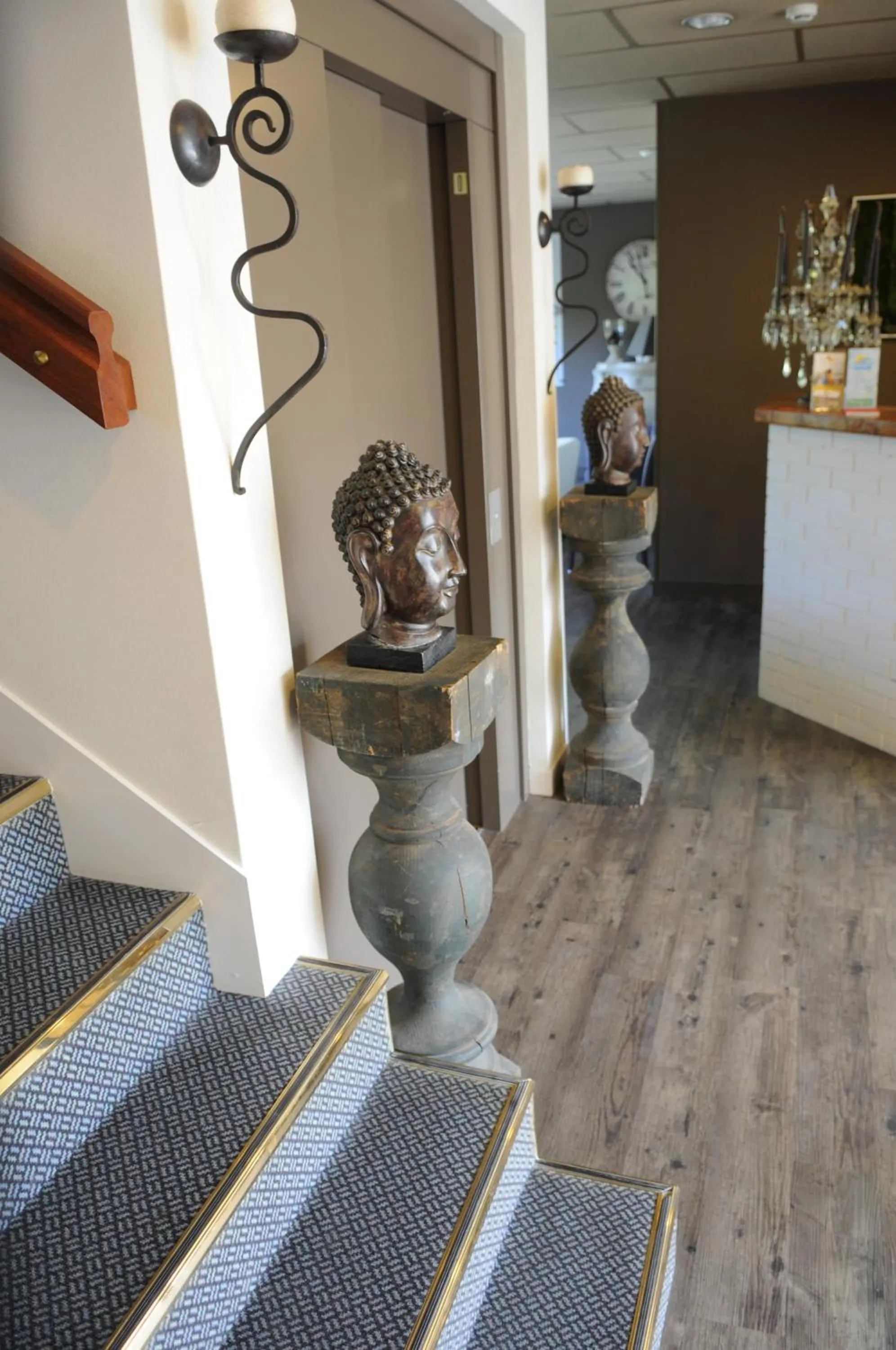 Decorative detail in Hôtel du Moulin