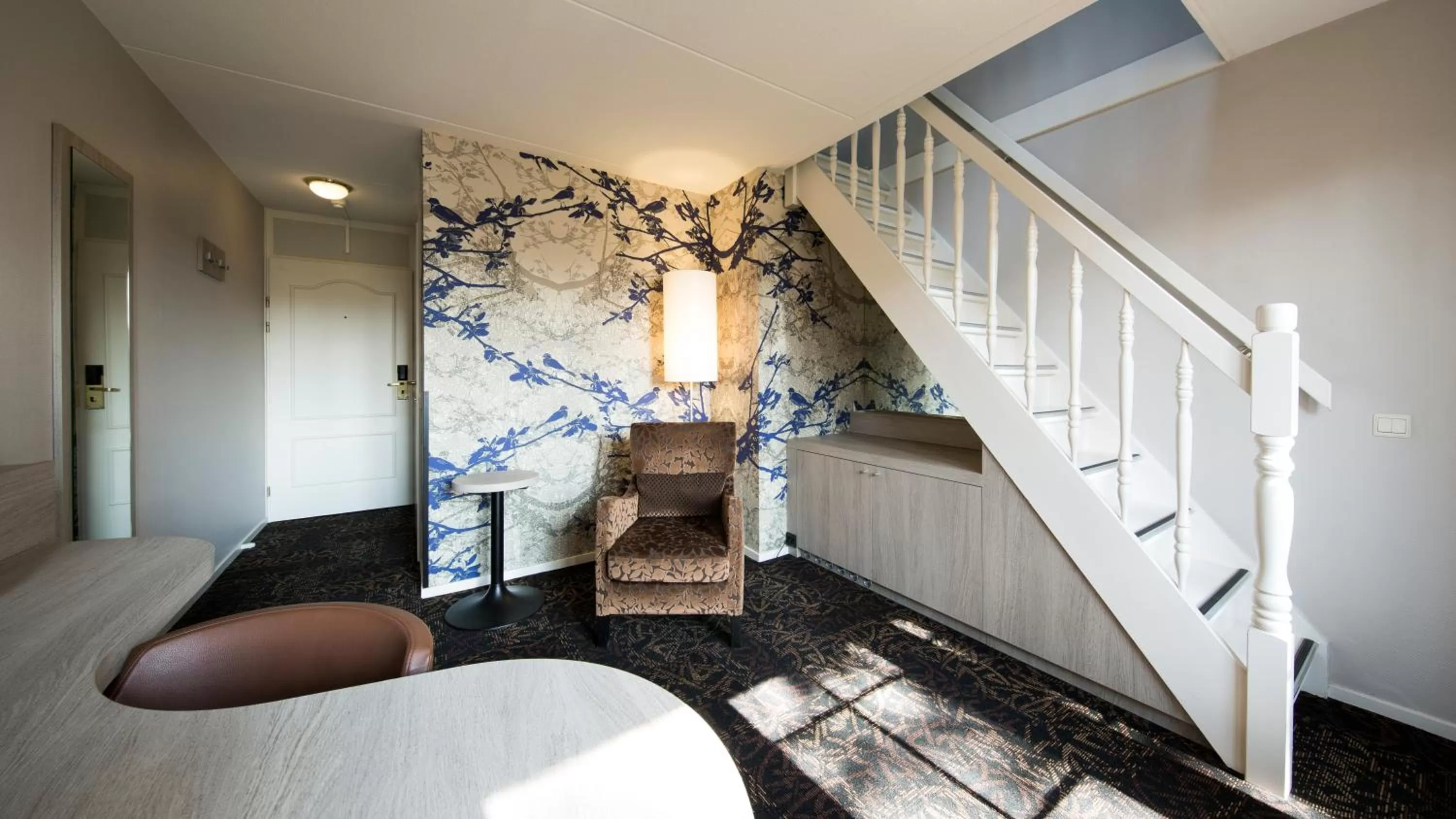 Seating area, Bed in Fletcher Hotel-Restaurant De Broeierd-Enschede