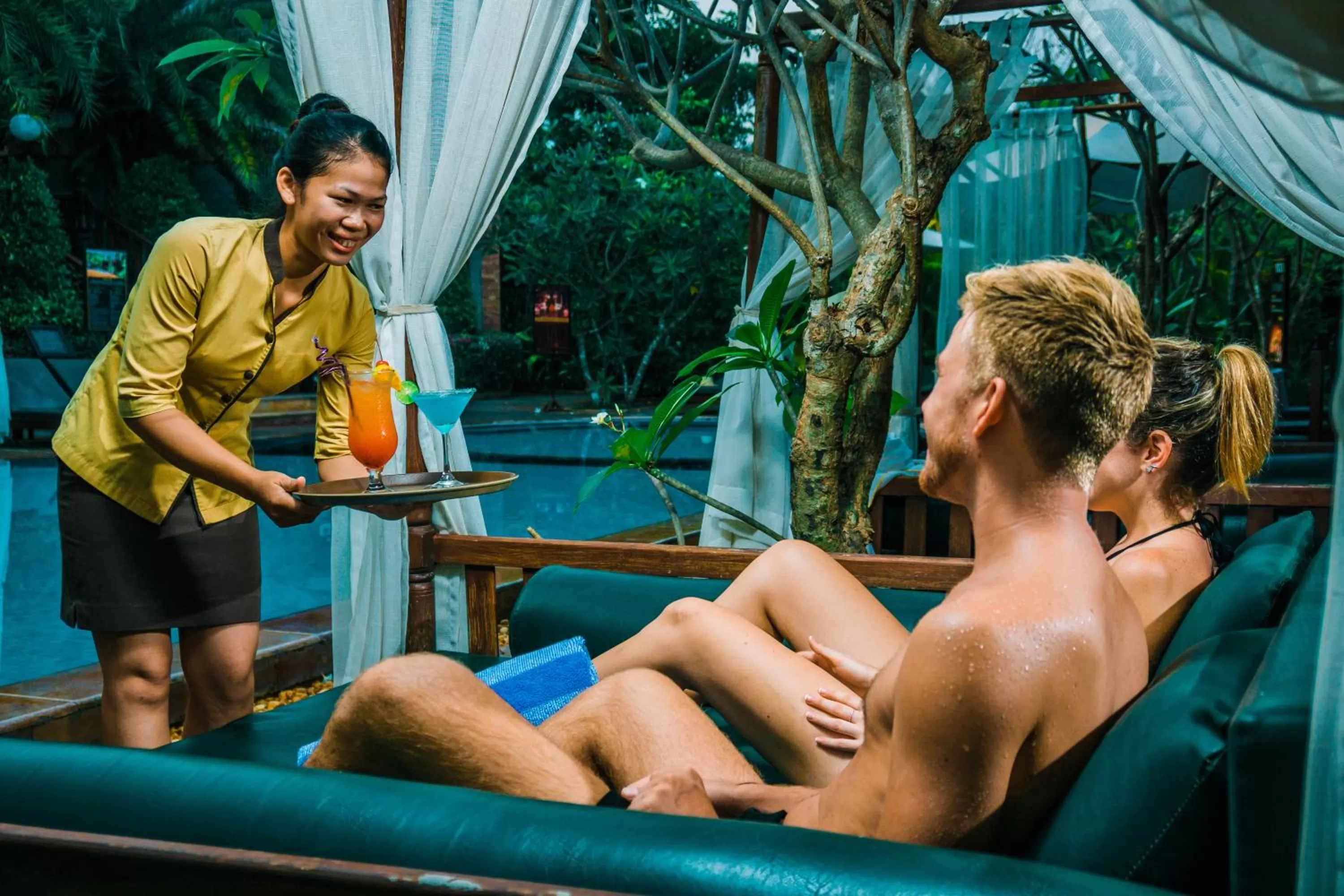 Swimming pool in Angkor Style Resort
