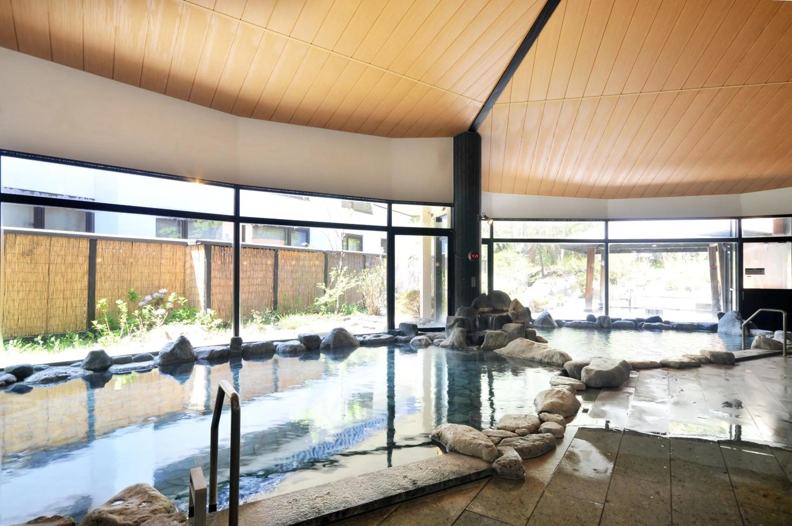 Hot Spring Bath in Kurobe Kanko Hotel