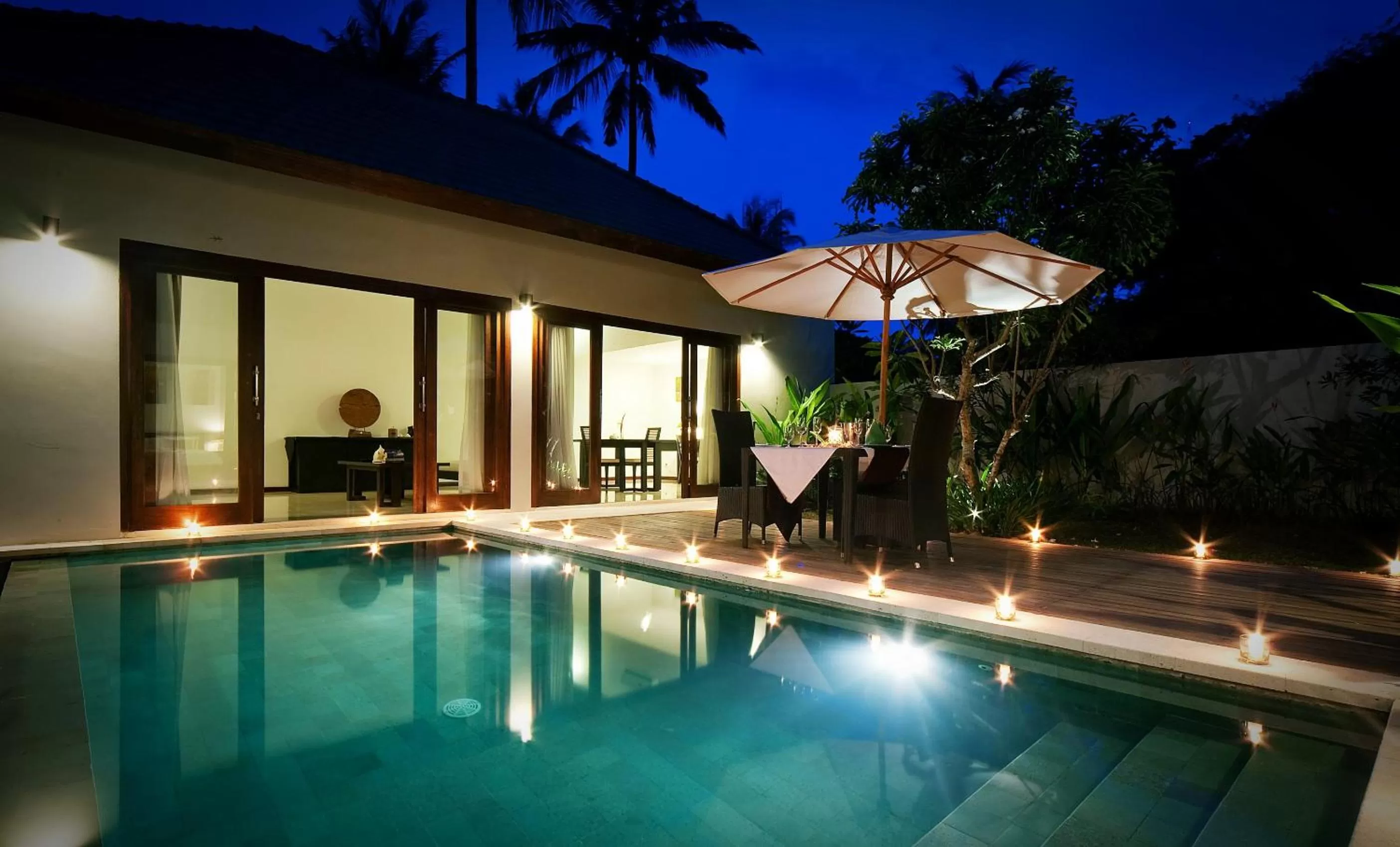 Swimming pool in Kebun Villas & Resort